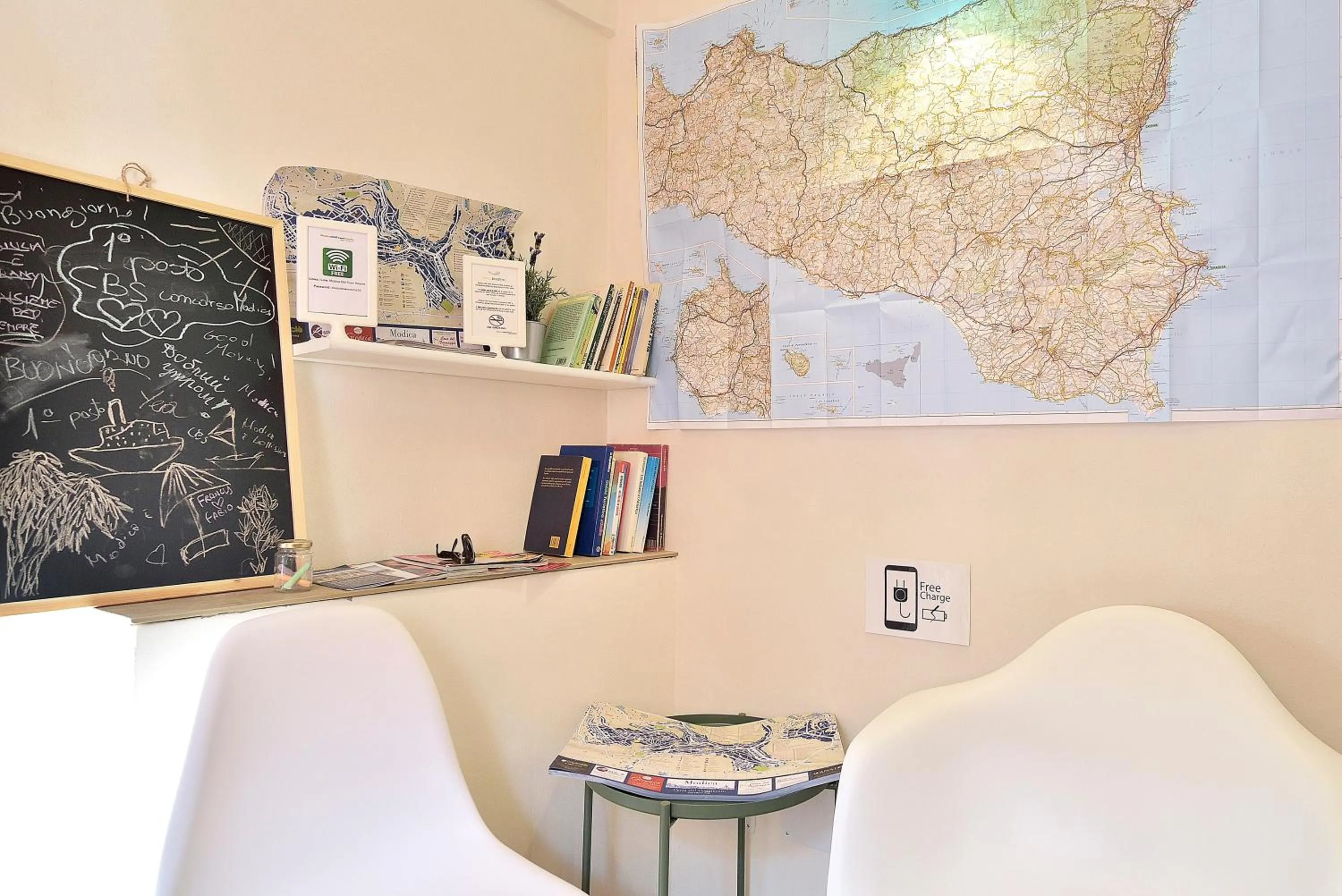 Lobby or reception in Modica Old Town Rooms