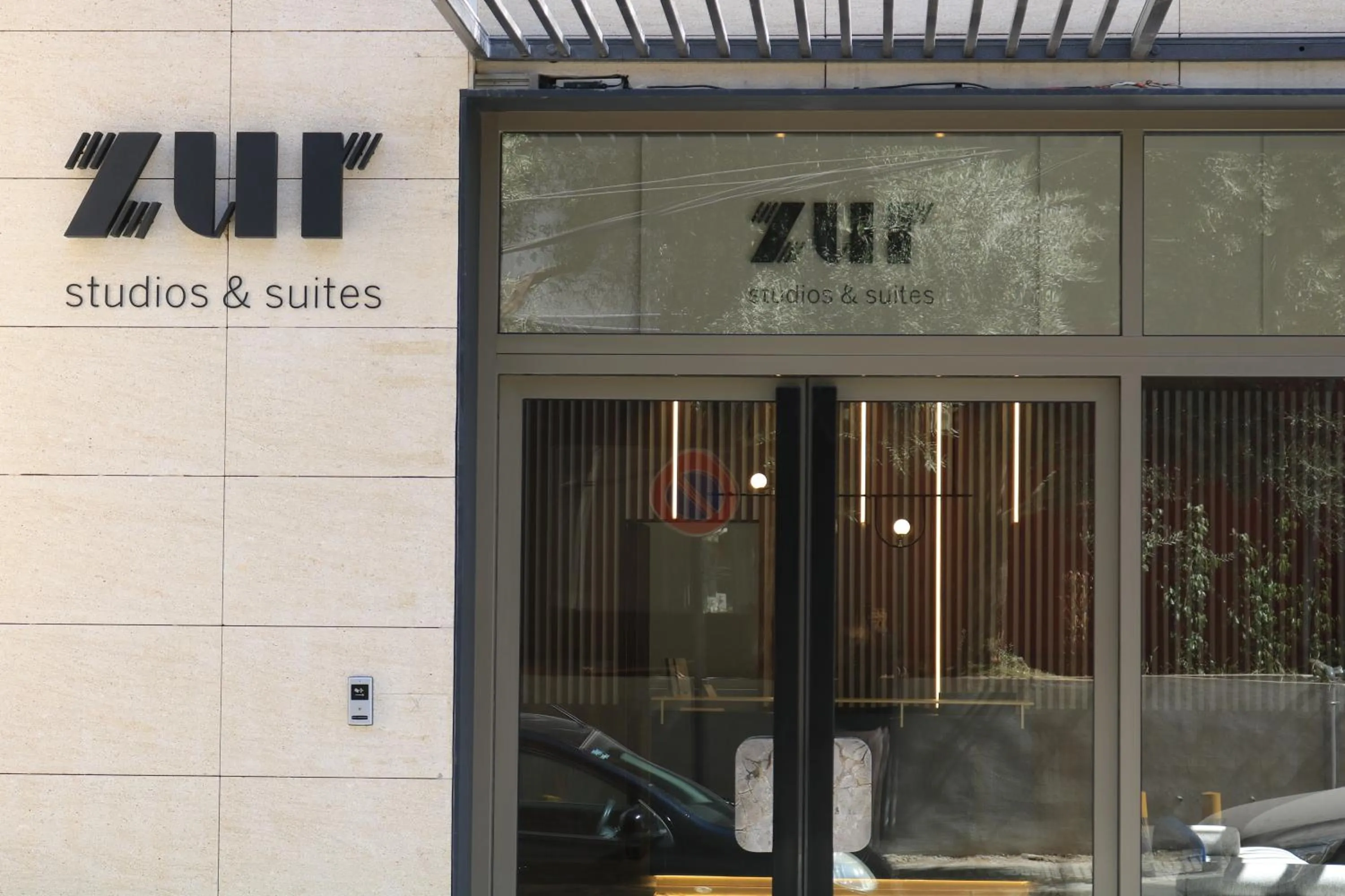 Property building in ZUR Studios and Suites