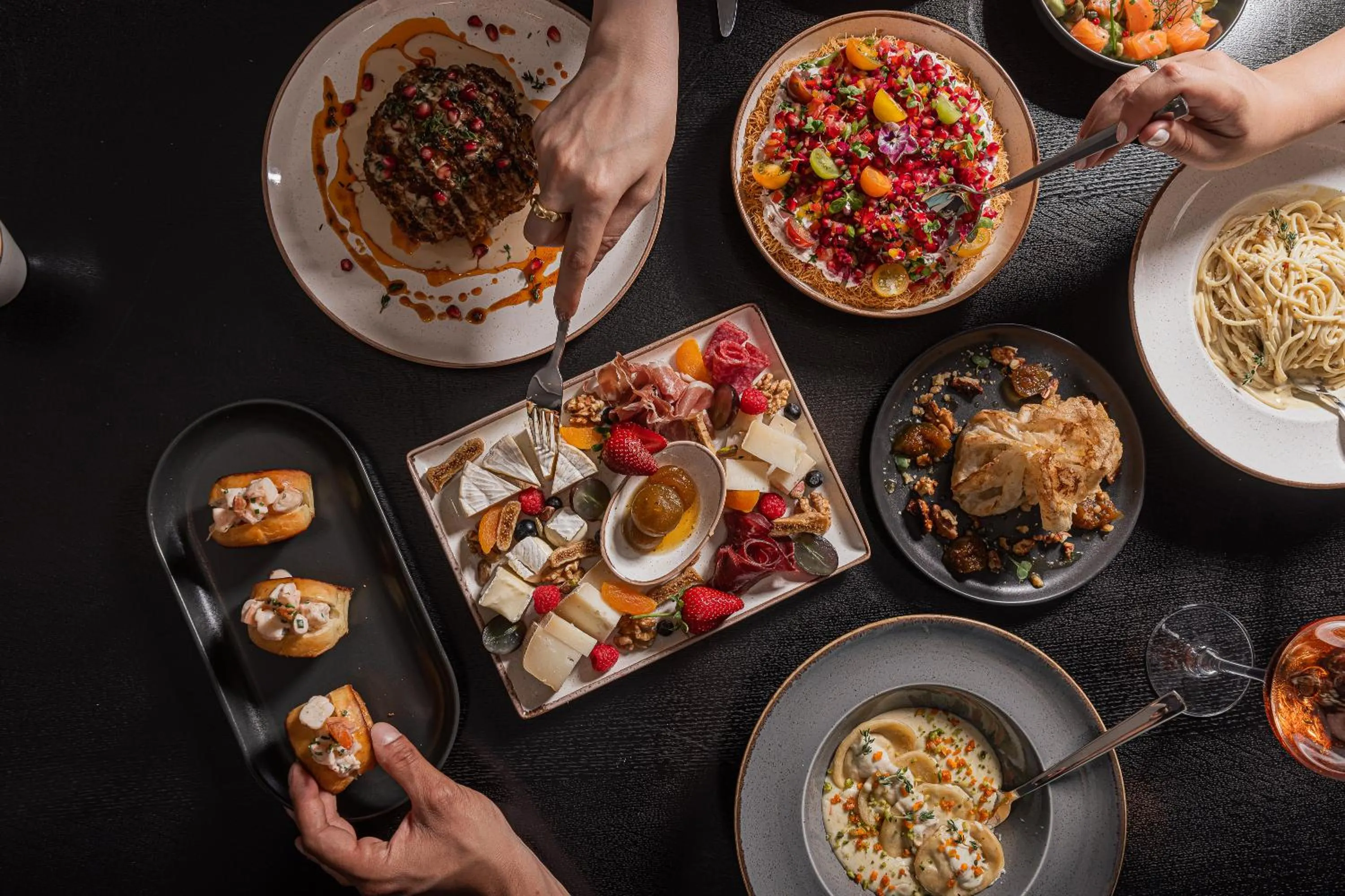 Food in ZUR Studios and Suites