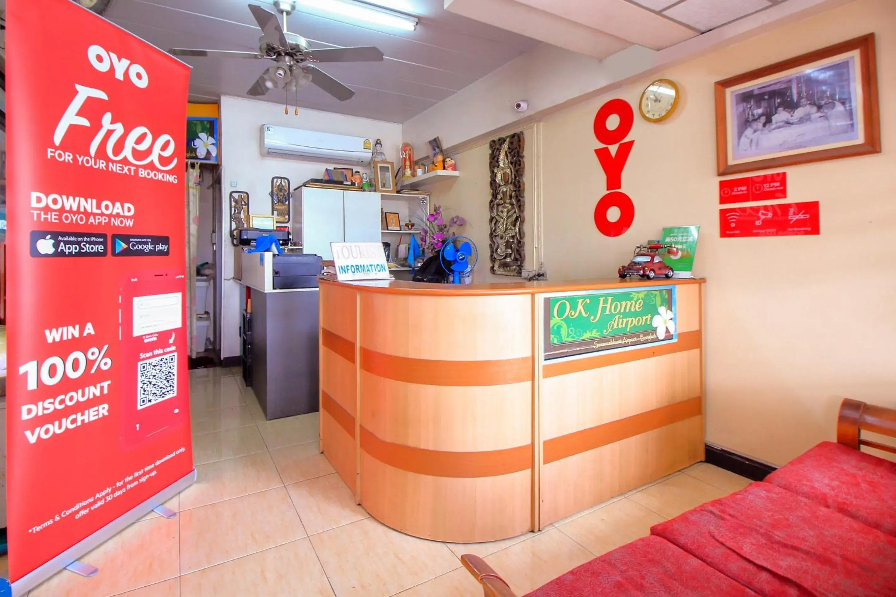 Lobby or reception in Ok Home Airport Lobby or reception in Ok Home Airport