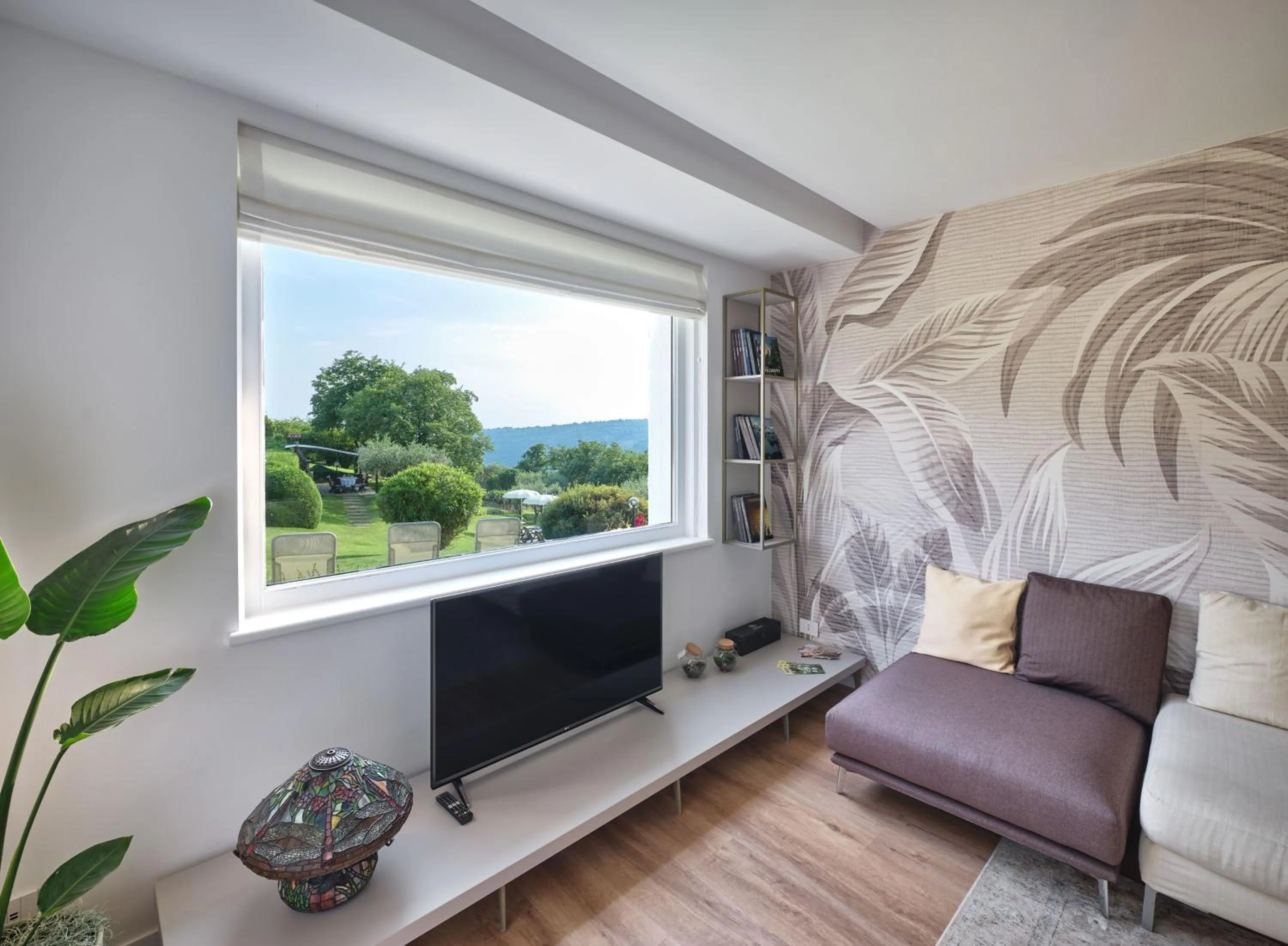 Natural landscape in Villa Beatrice