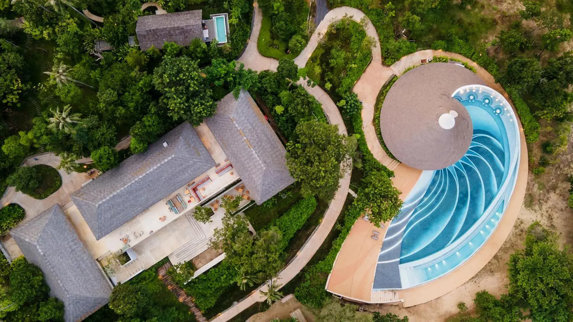 Swimming pool in Island Escape Burasari Swimming pool in Island Escape Burasari