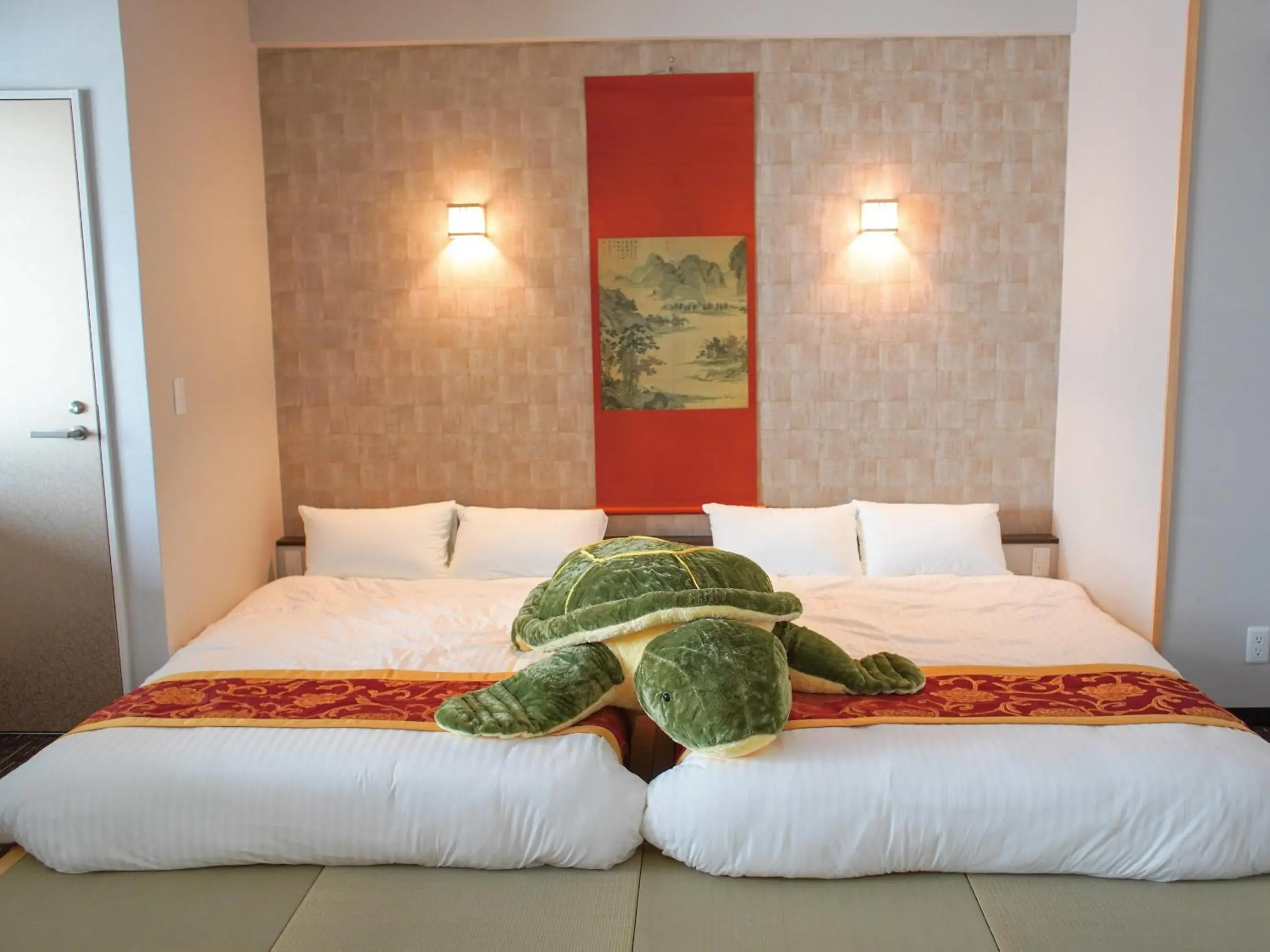 Bedroom, Bed in Hotel Chula Vista SENAGA -SEVEN Hotels and Resorts- Bedroom, Bed in Hotel Chula Vista SENAGA -SEVEN Hotels and Resorts-