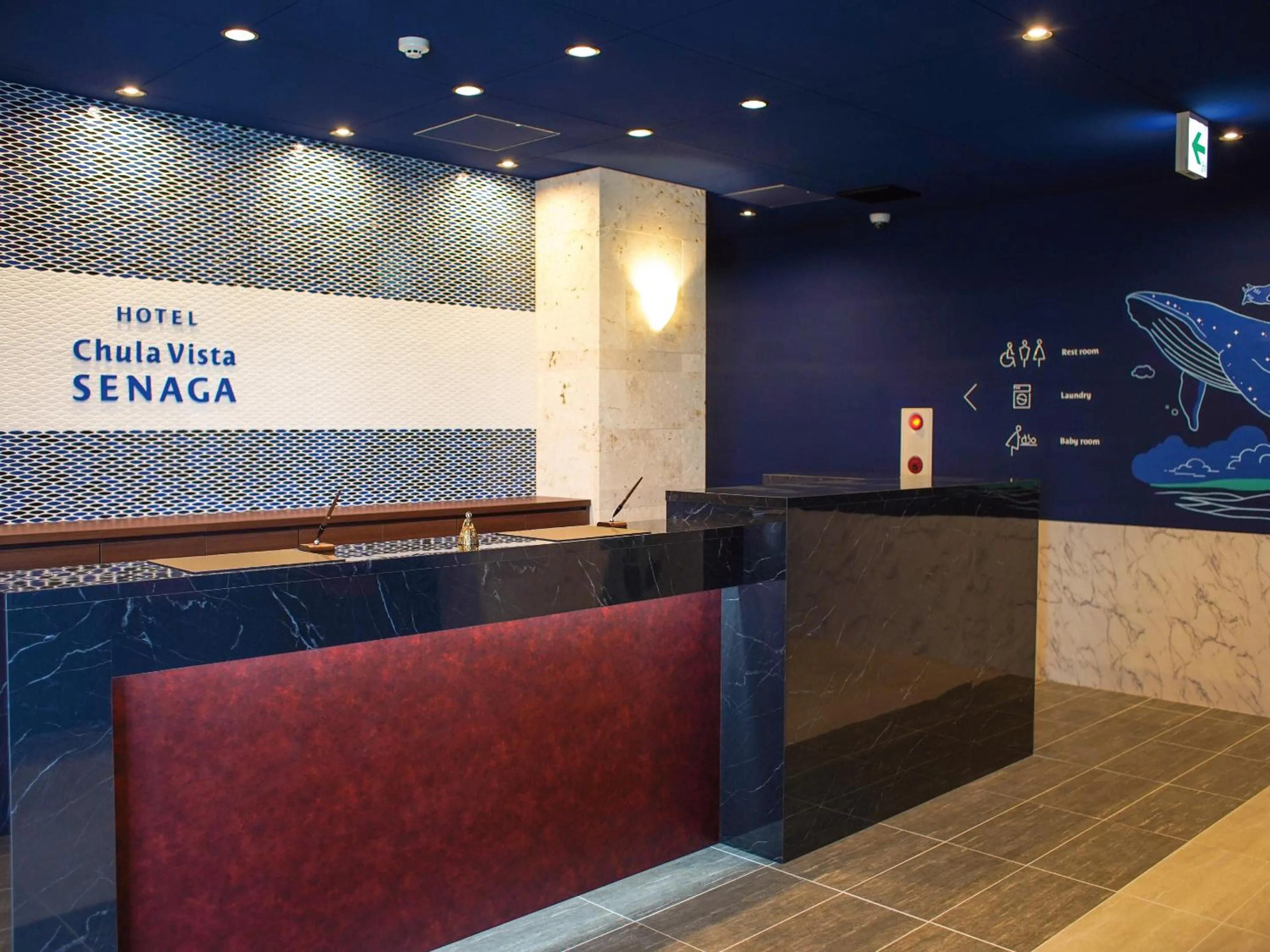 Lobby or reception in Hotel Chula Vista SENAGA -SEVEN Hotels and Resorts-