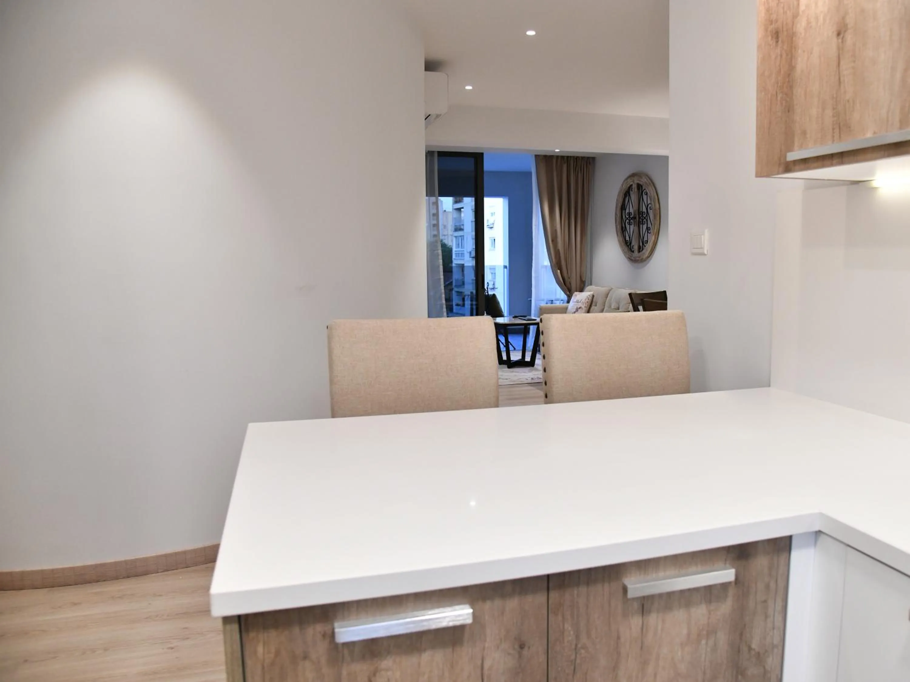 Kitchen or kitchenette in BAZ TOWER