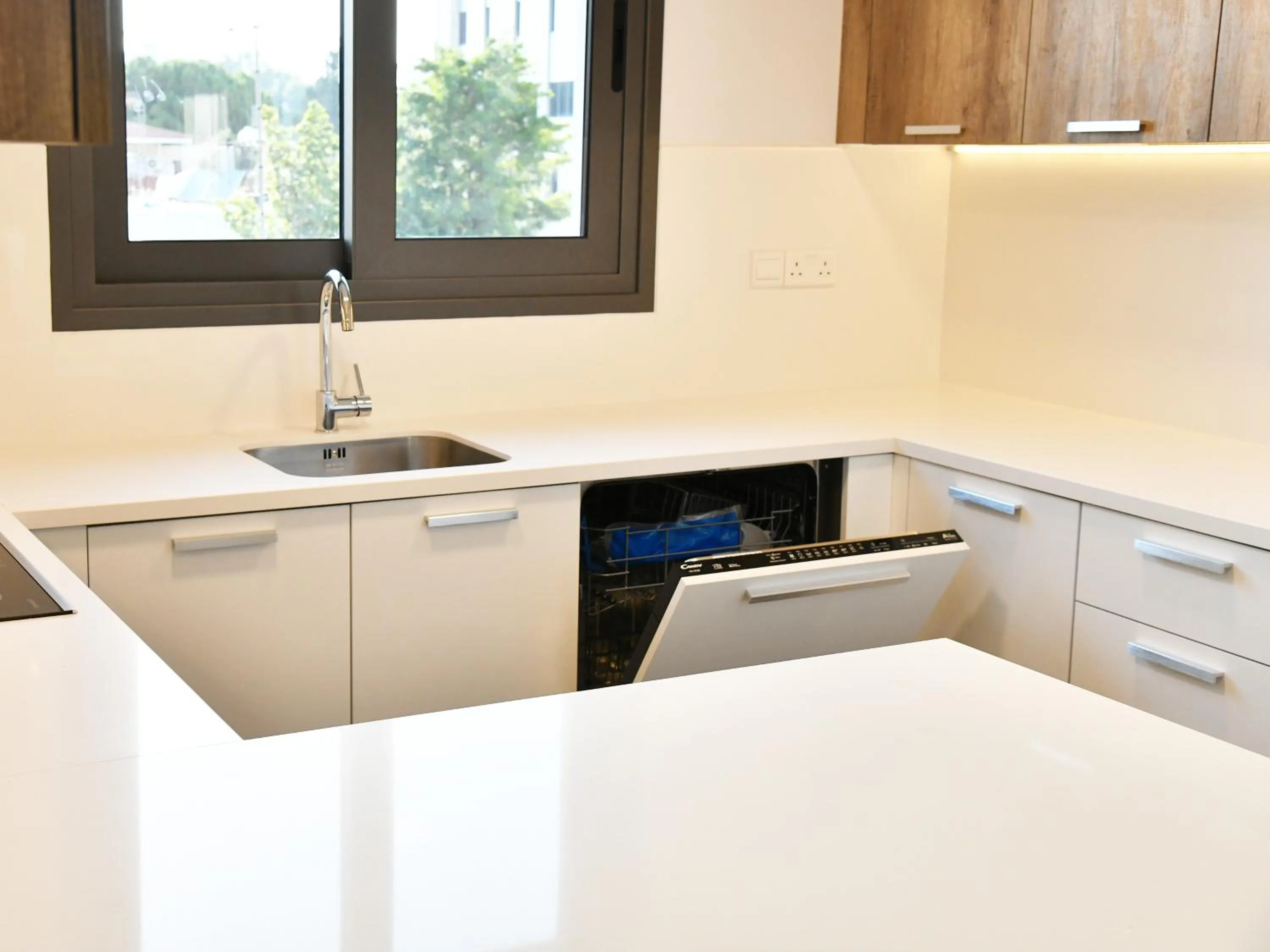 Kitchen or kitchenette in BAZ TOWER