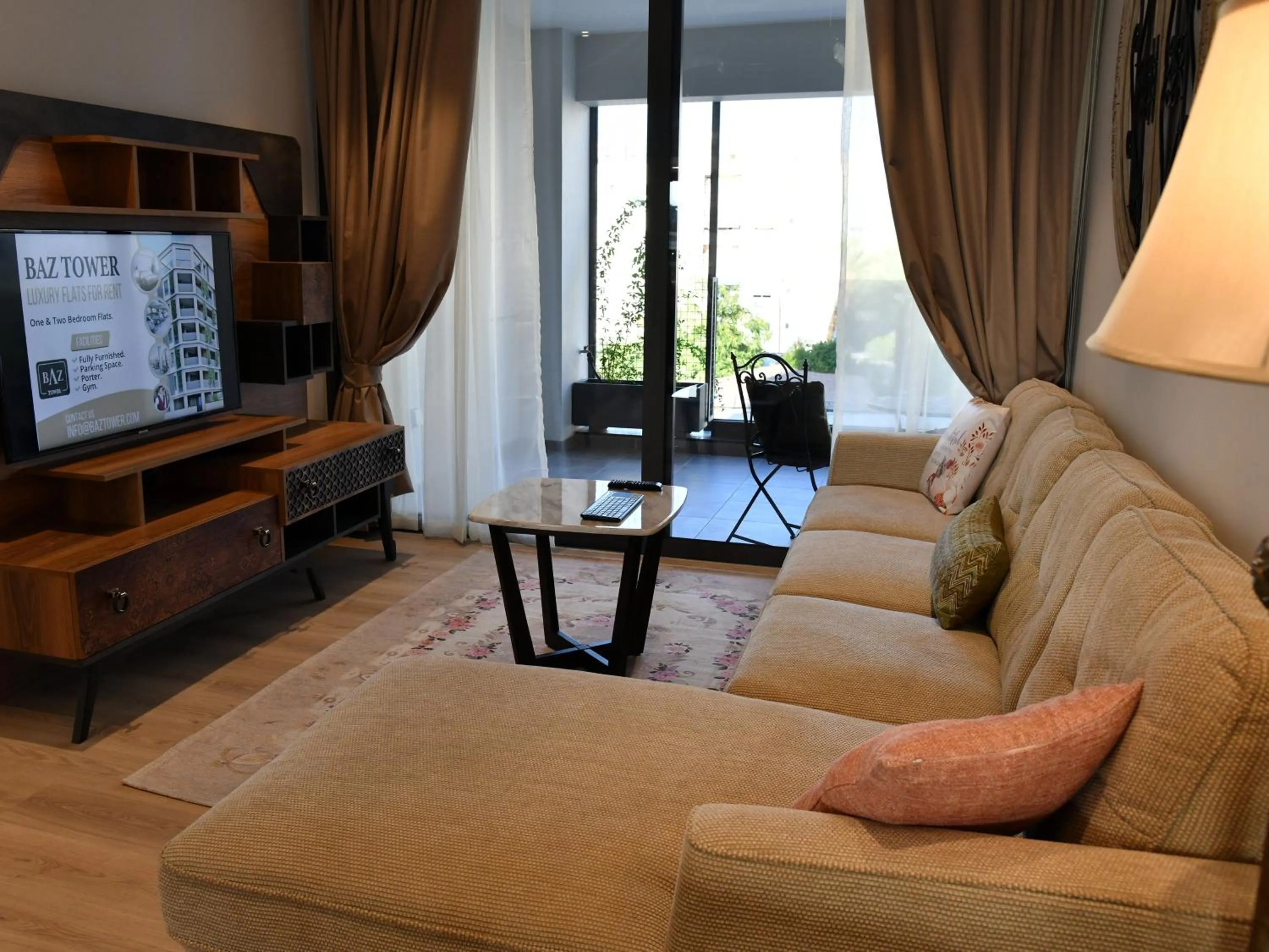 Evening entertainment in BAZ TOWER