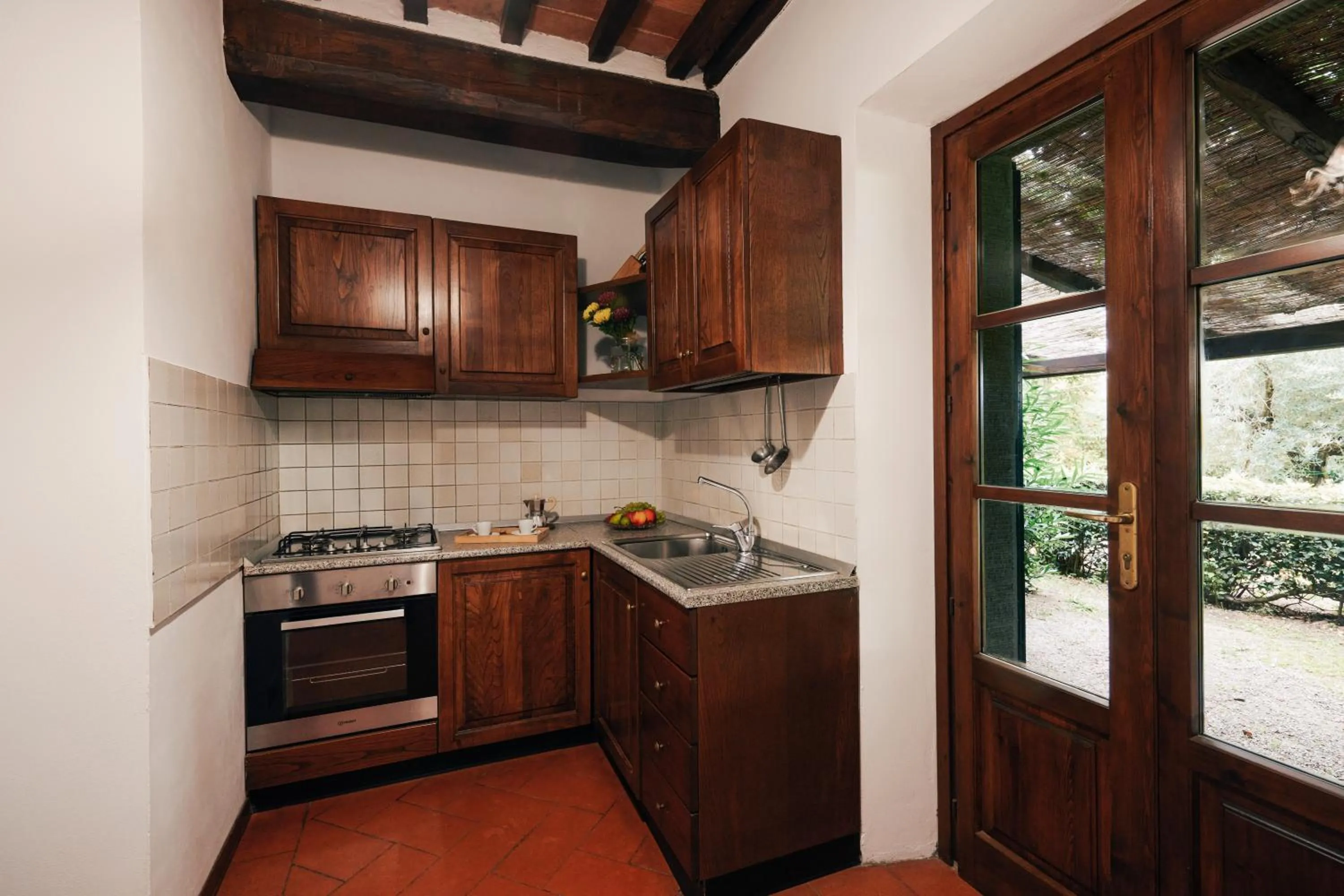Kitchen or kitchenette in Agriturismo Il Borgo