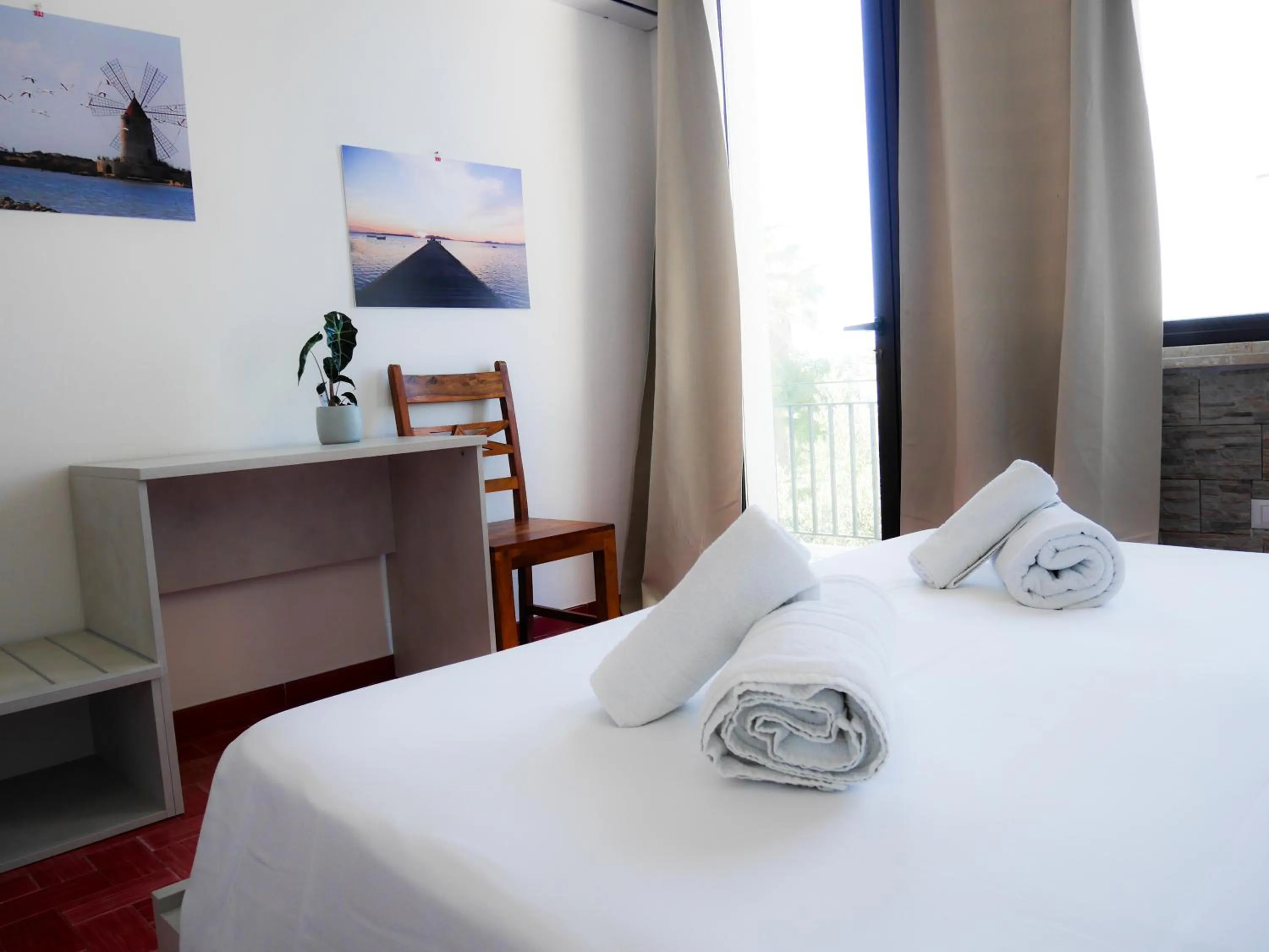 Bedroom in B&B Al Vecchio Pontile B&B MARSALA