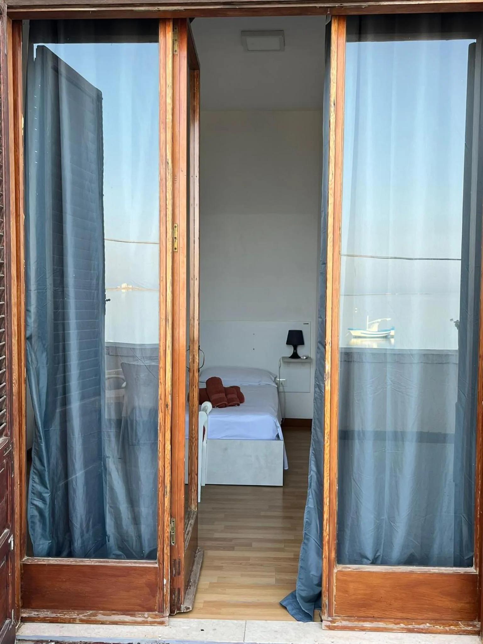 Balcony/Terrace in B&B Al Vecchio Pontile B&B MARSALA