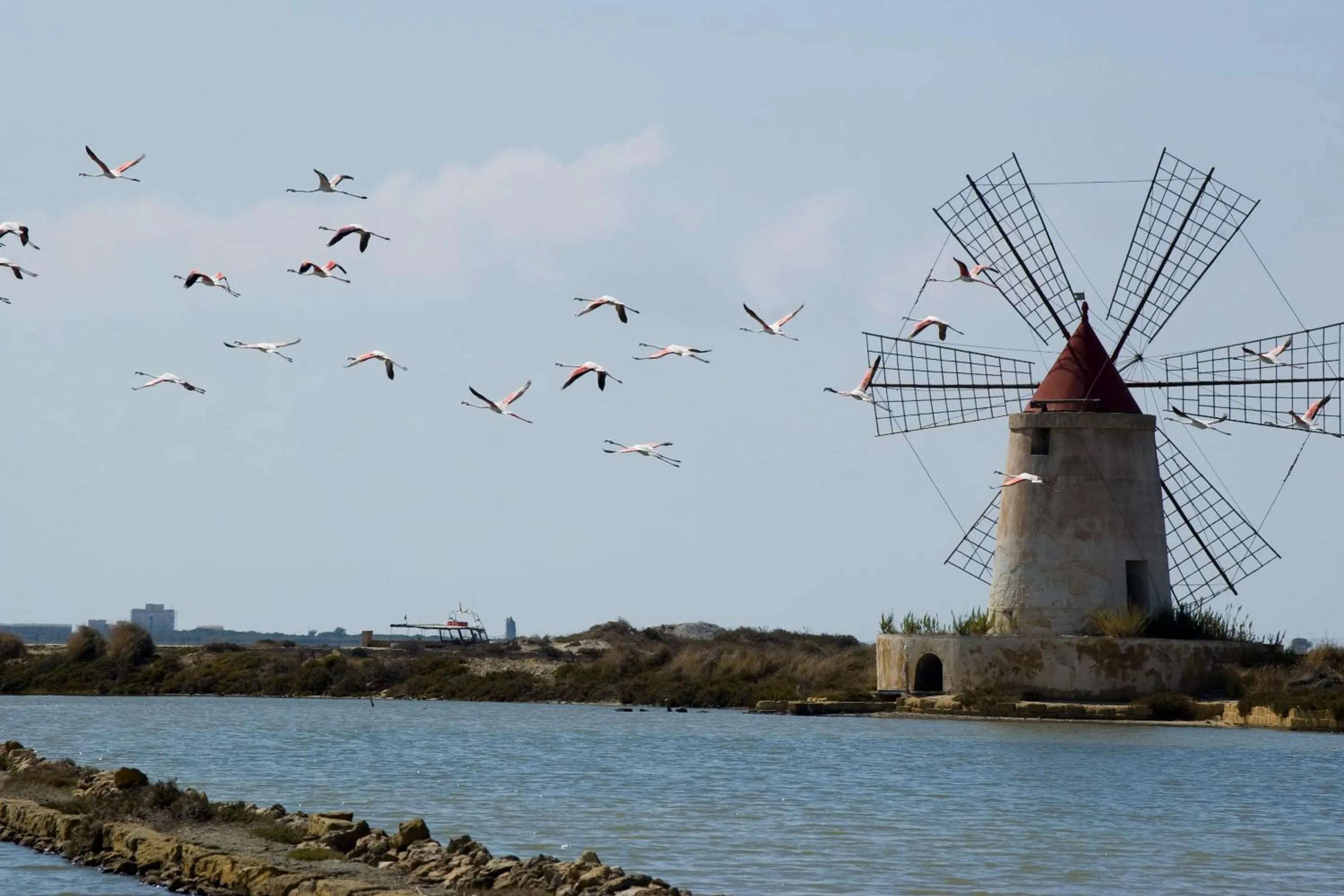 Landmark view in B&B Al Vecchio Pontile B&B MARSALA