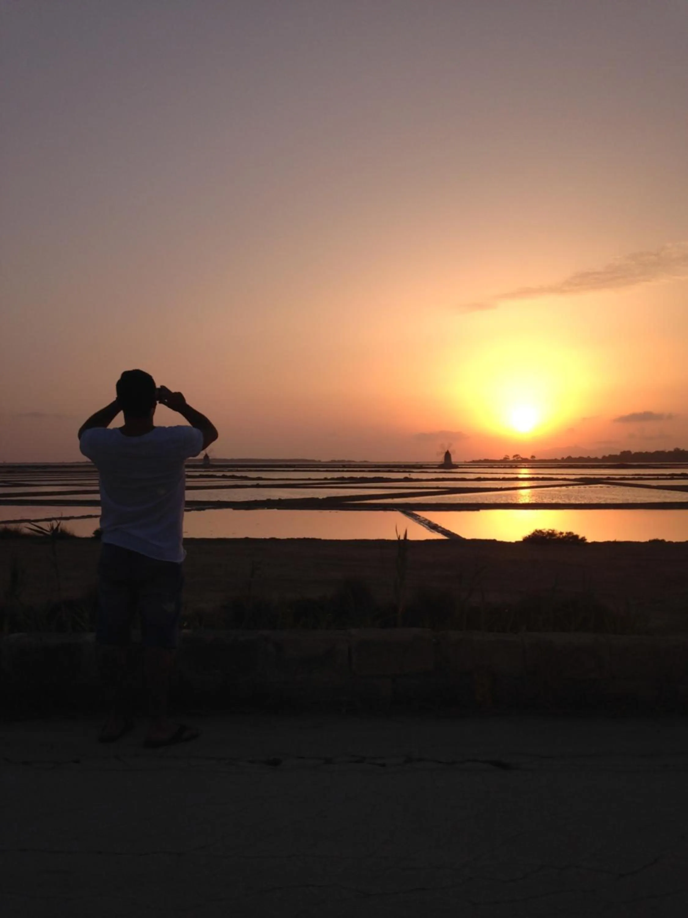 Sunset in B&B Al Vecchio Pontile B&B MARSALA