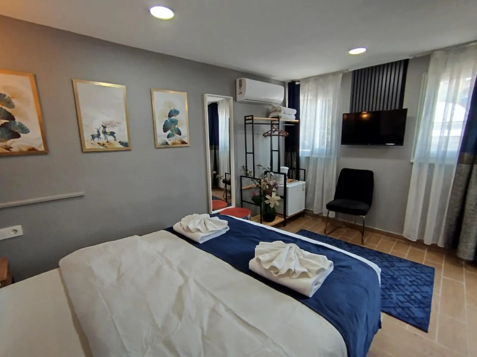 Bedroom, Bed in Emirhan Guesthouse & Suites