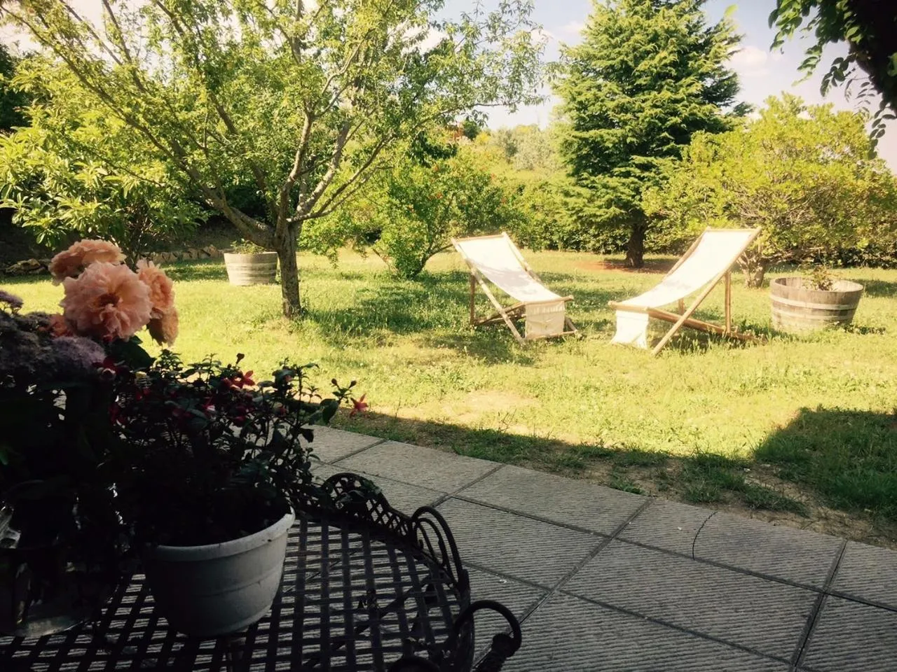 Patio in Rosso Del Chianti