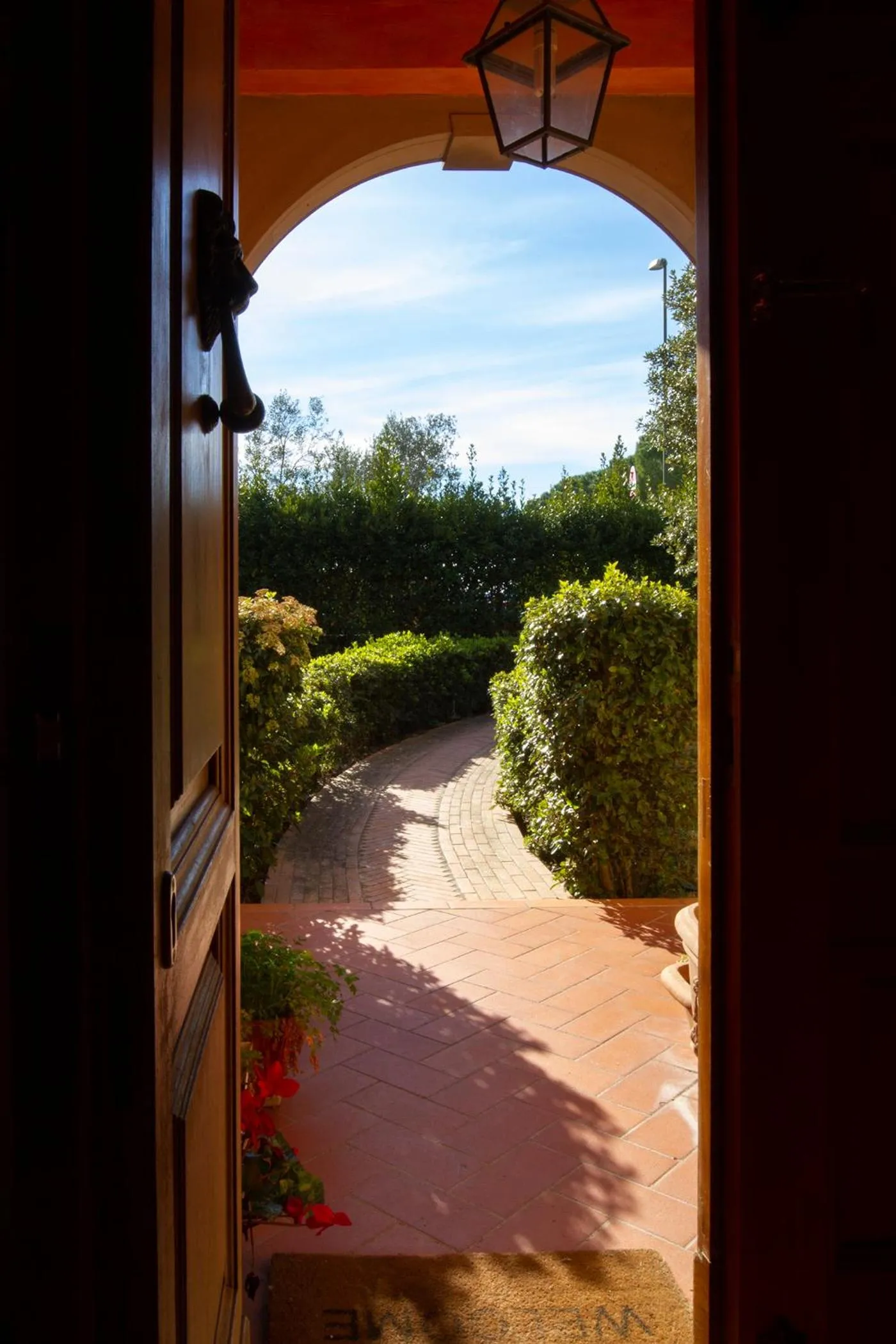 Facade/entrance in Rosso Del Chianti