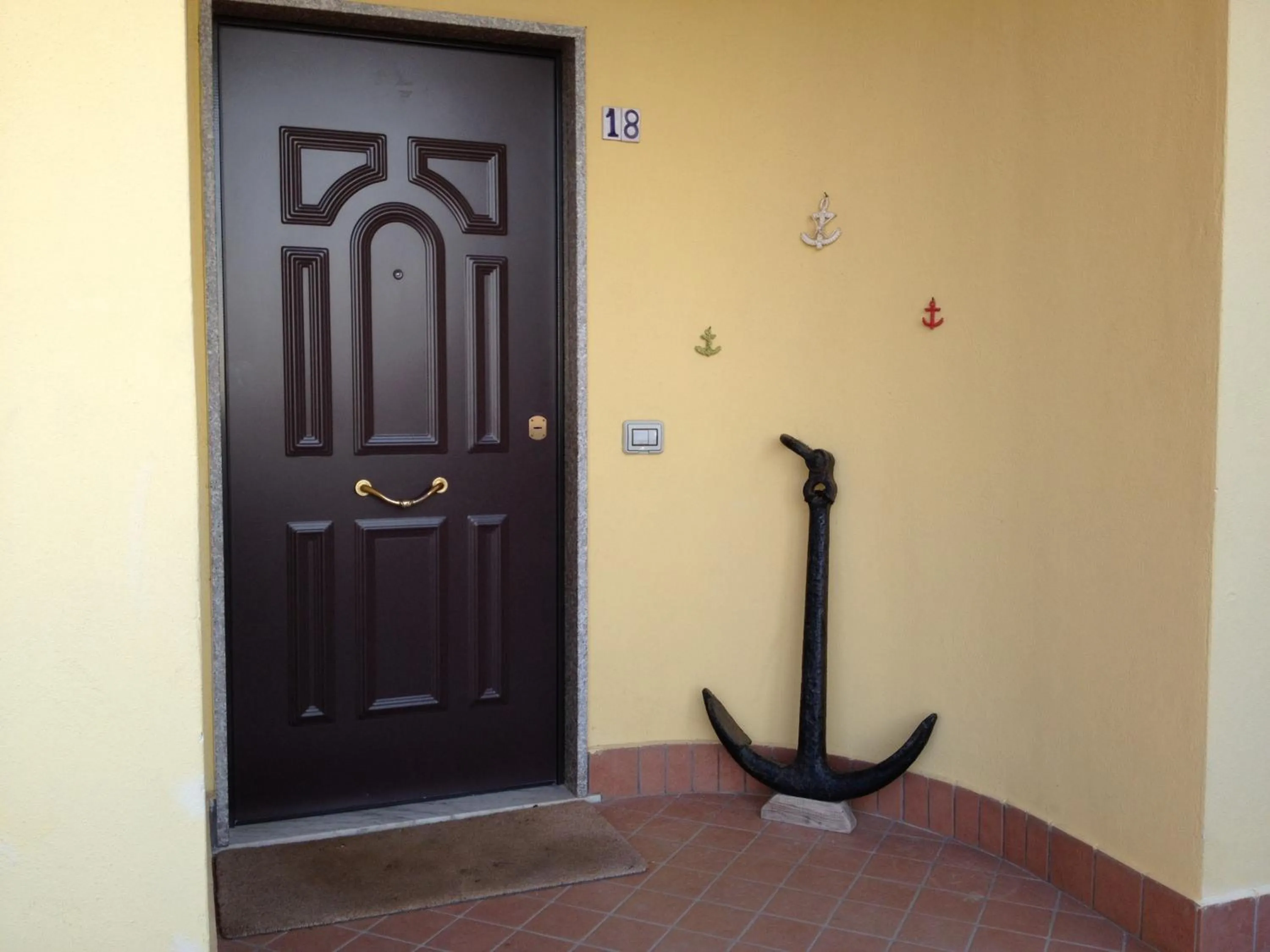 Decorative detail in B&B L'Ancora