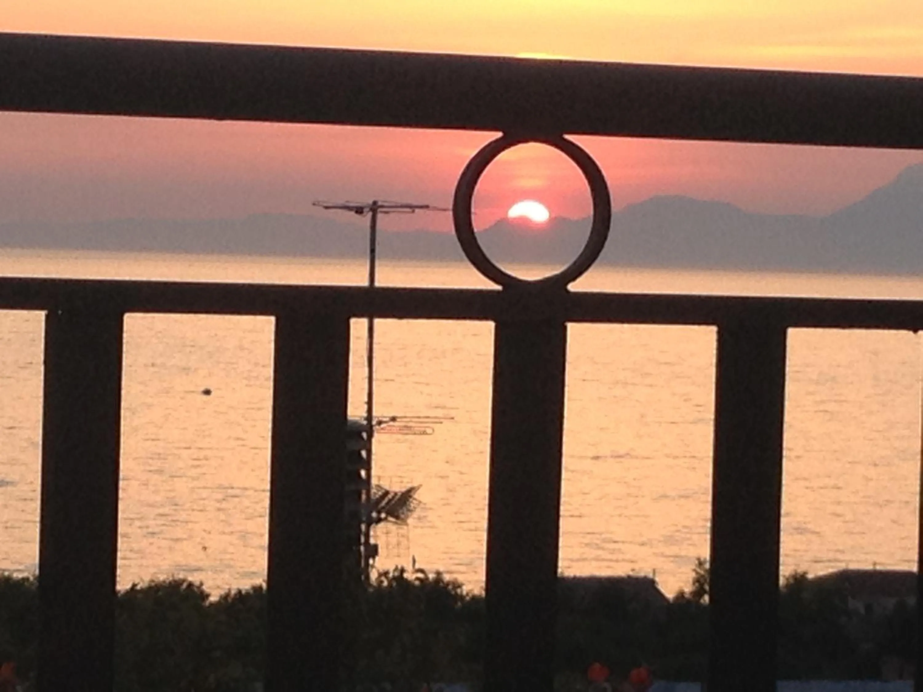 Sunset in B&B L'Ancora