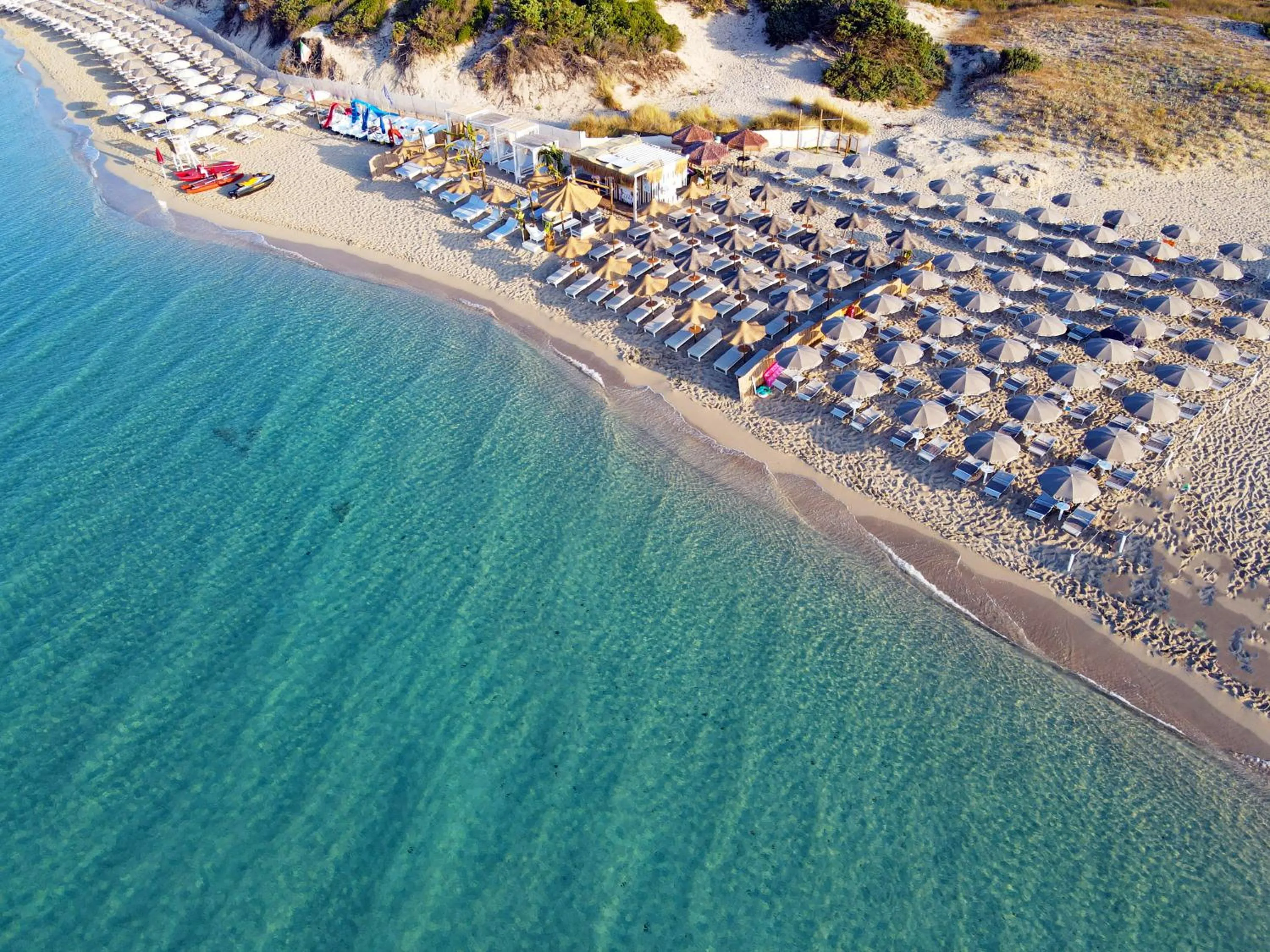 Beach in Chiusurelle Village Resort