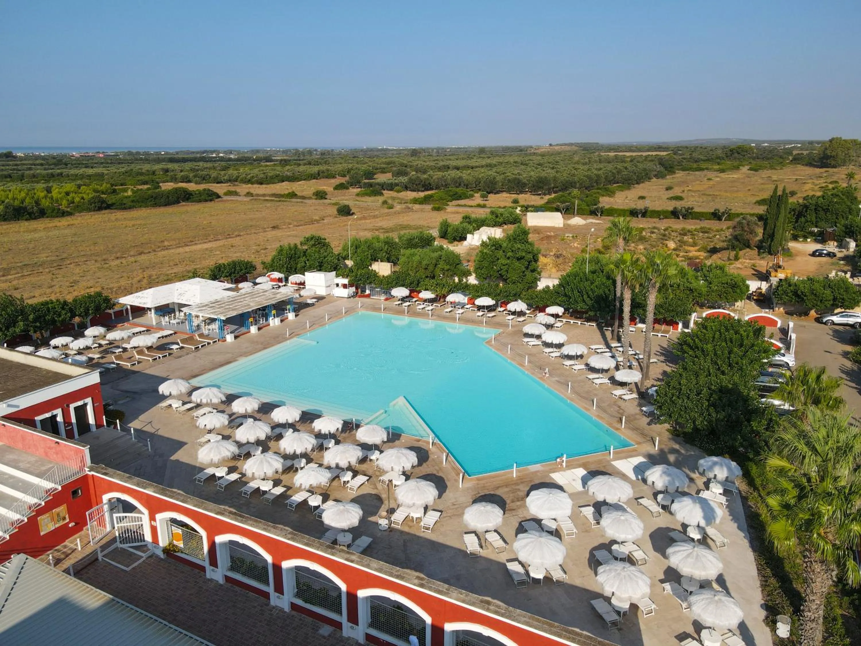 Swimming pool in Chiusurelle Village Resort