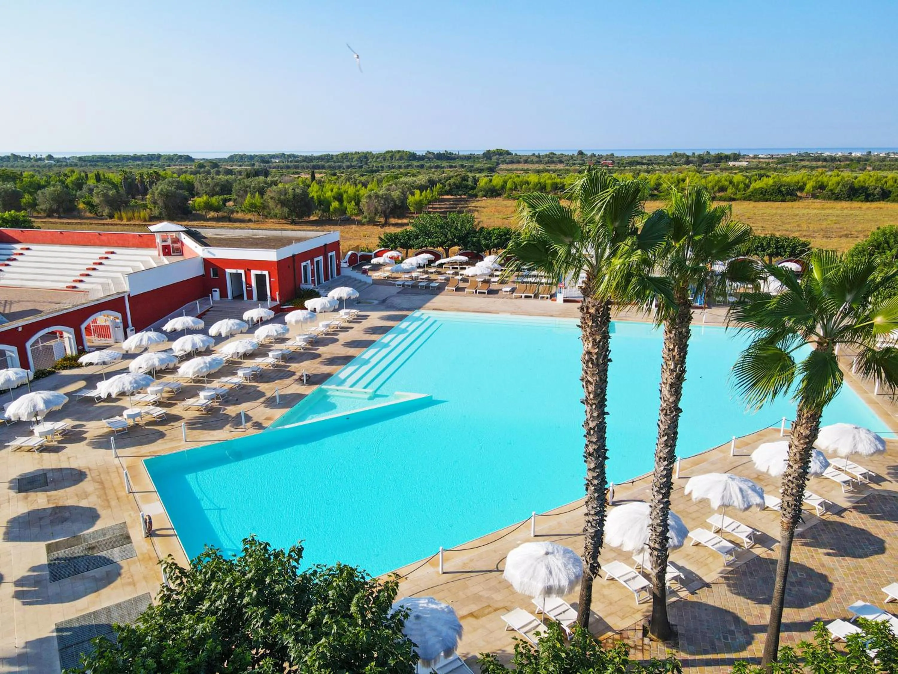 Swimming pool in Chiusurelle Village Resort