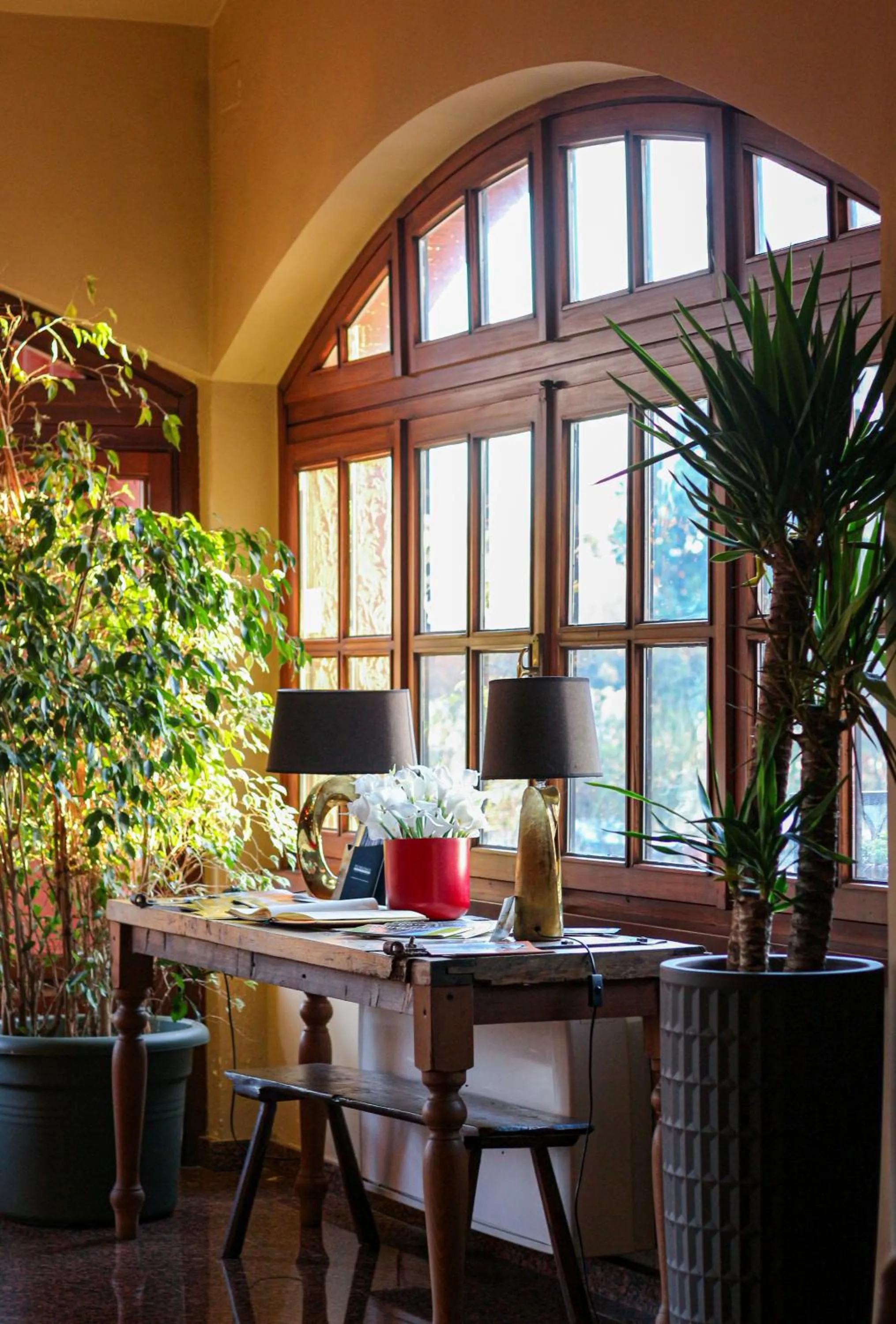 Lobby or reception in Hotel Erbaluce