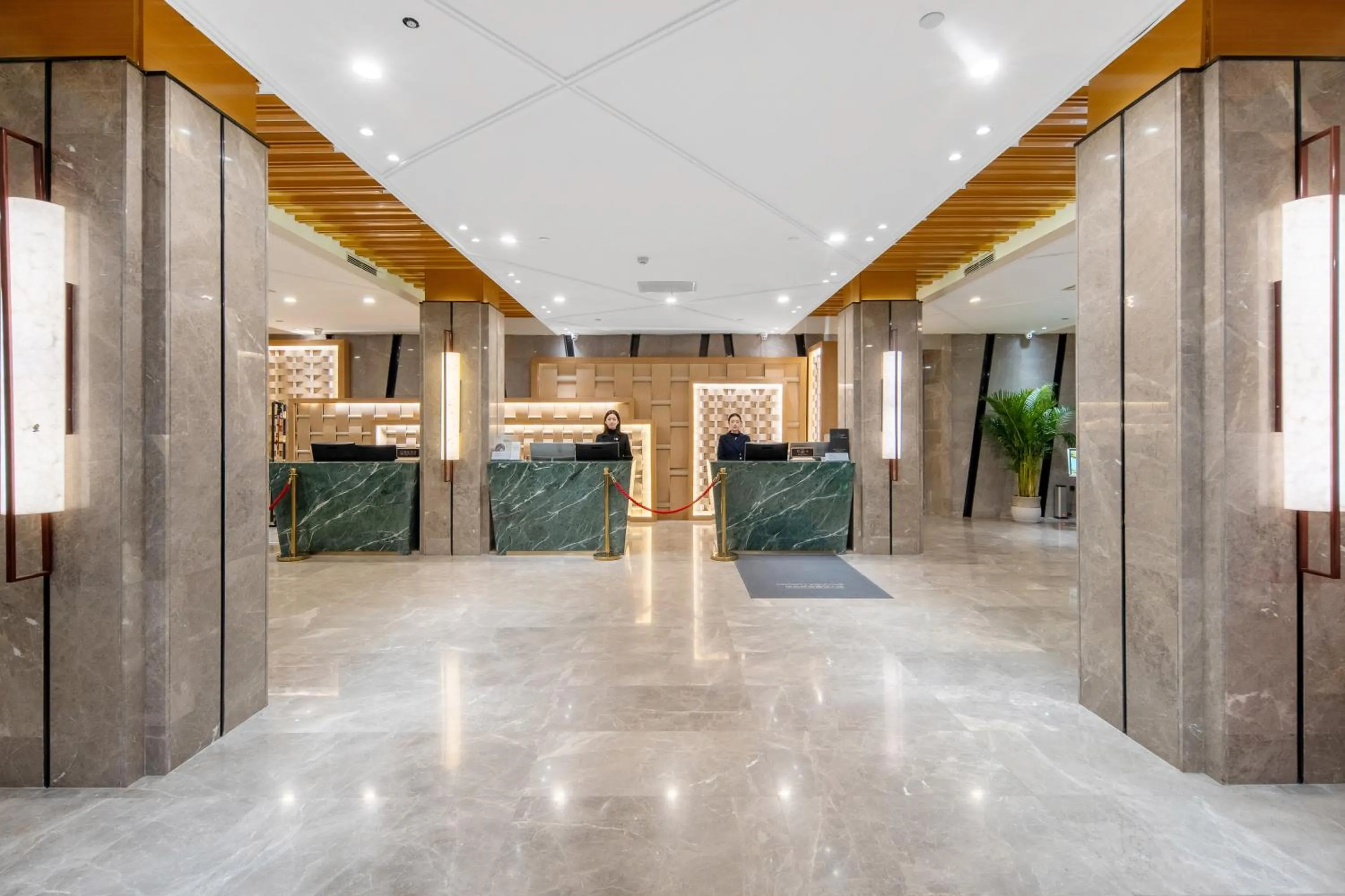 Lobby or reception in Novotel Huashan