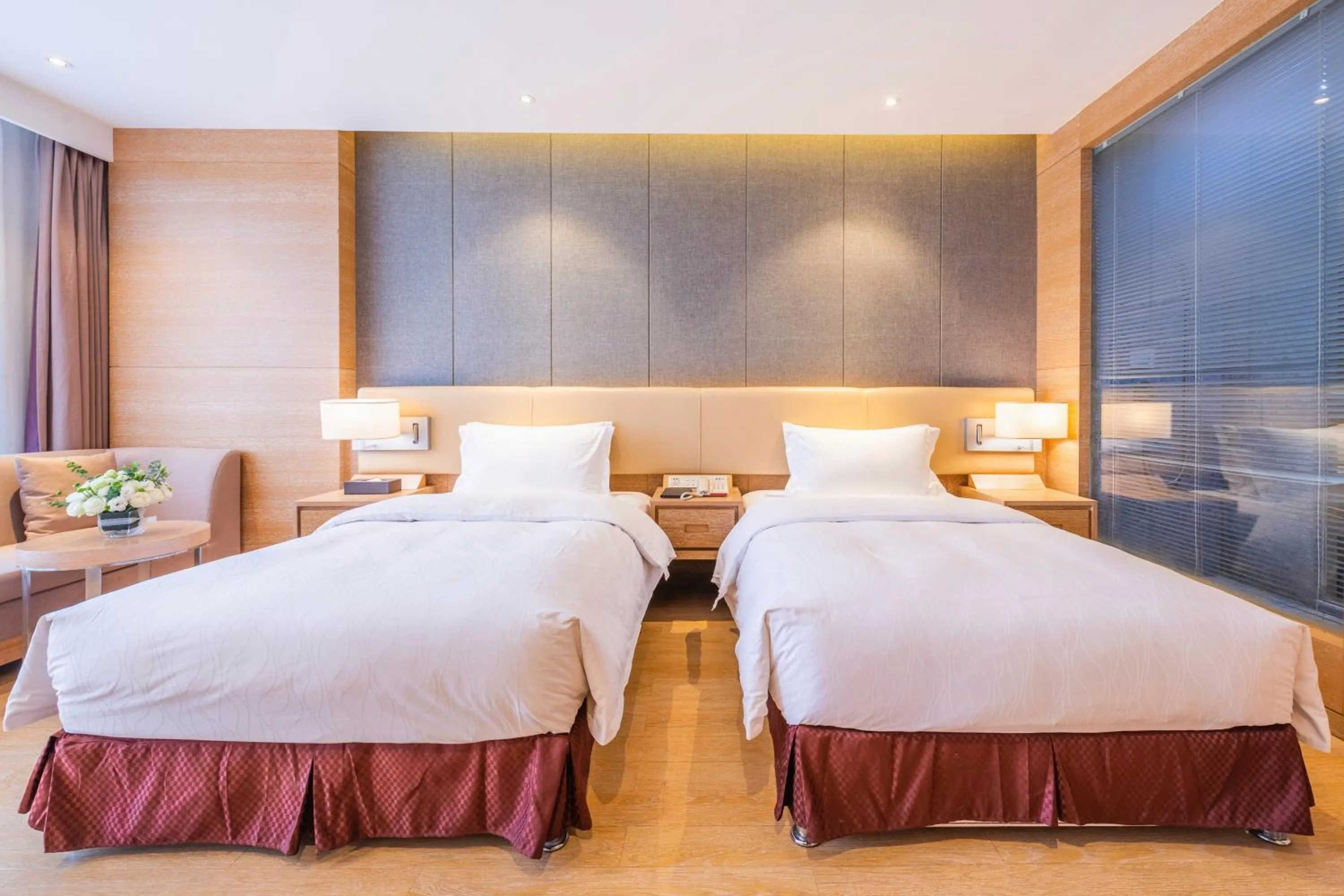 Bed in Novotel Huashan