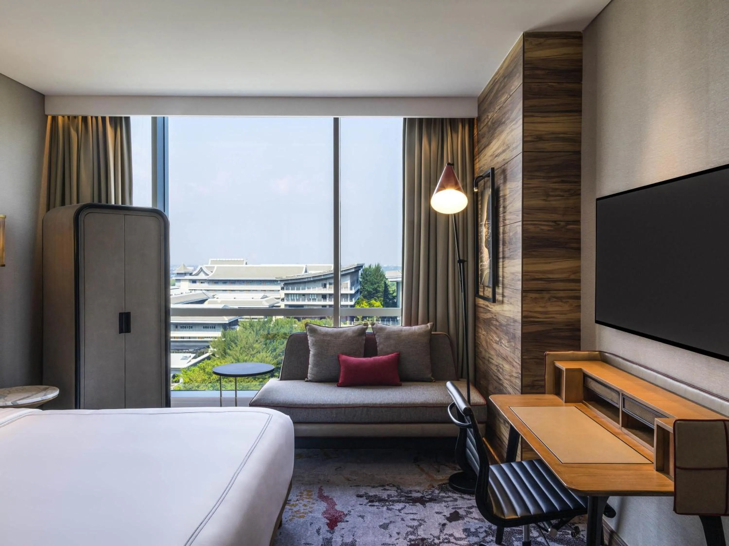 Premier King Room with Bay View in Swissôtel Jakarta PIK Avenue