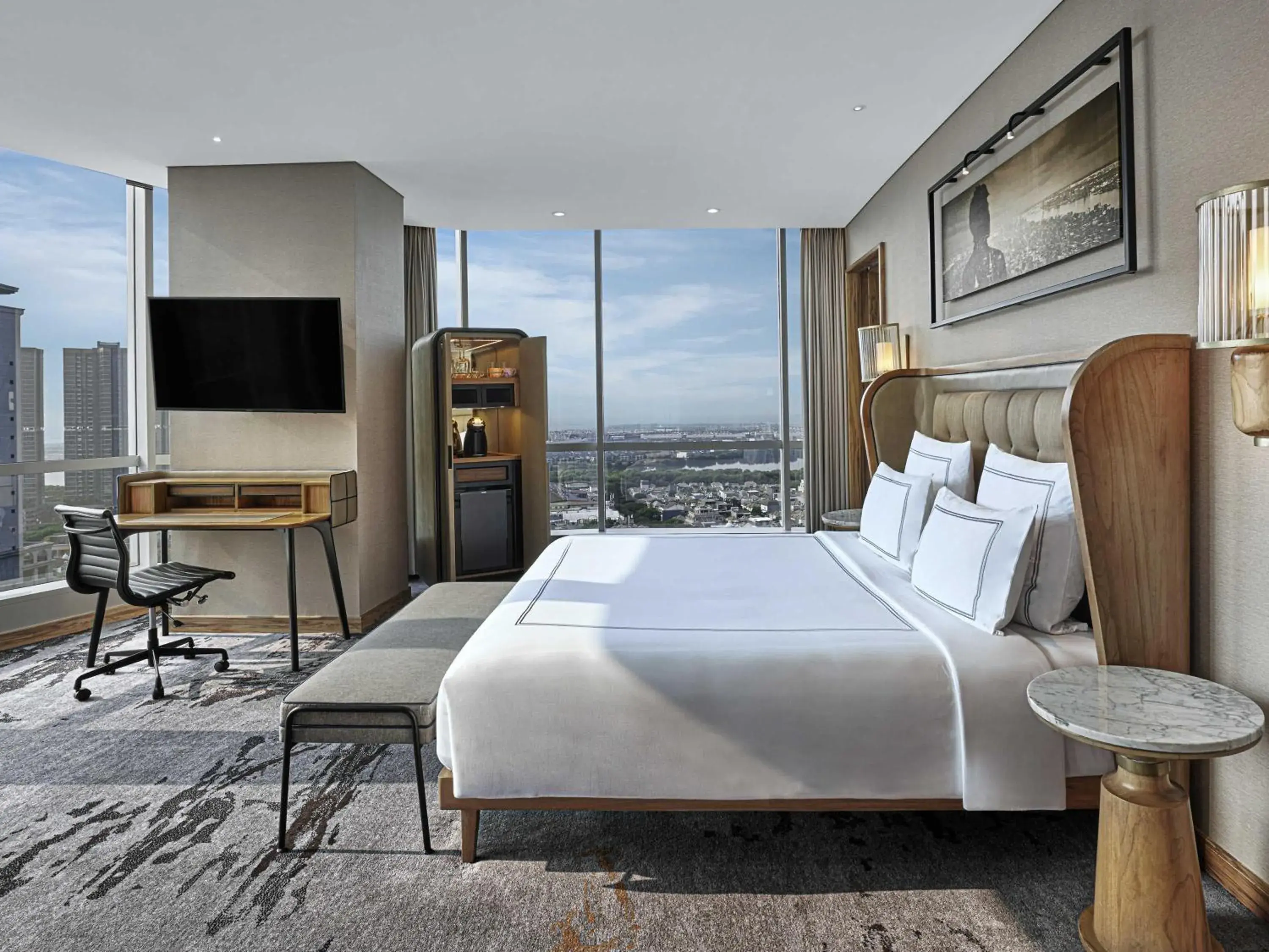 Bedroom, Bed in Swissôtel Jakarta PIK Avenue Bedroom, Bed in Swissôtel Jakarta PIK Avenue