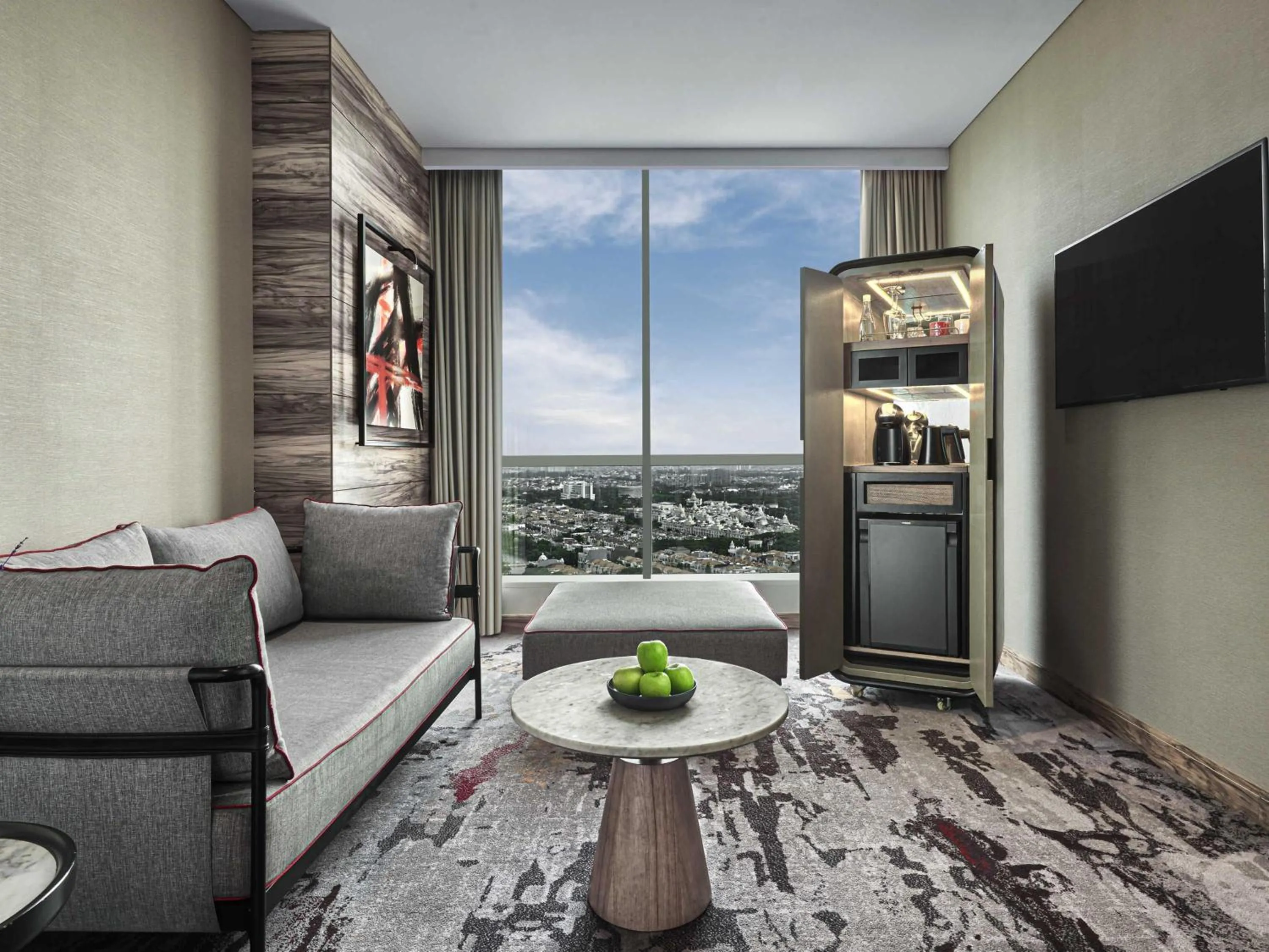 Bedroom in Swissôtel Jakarta PIK Avenue