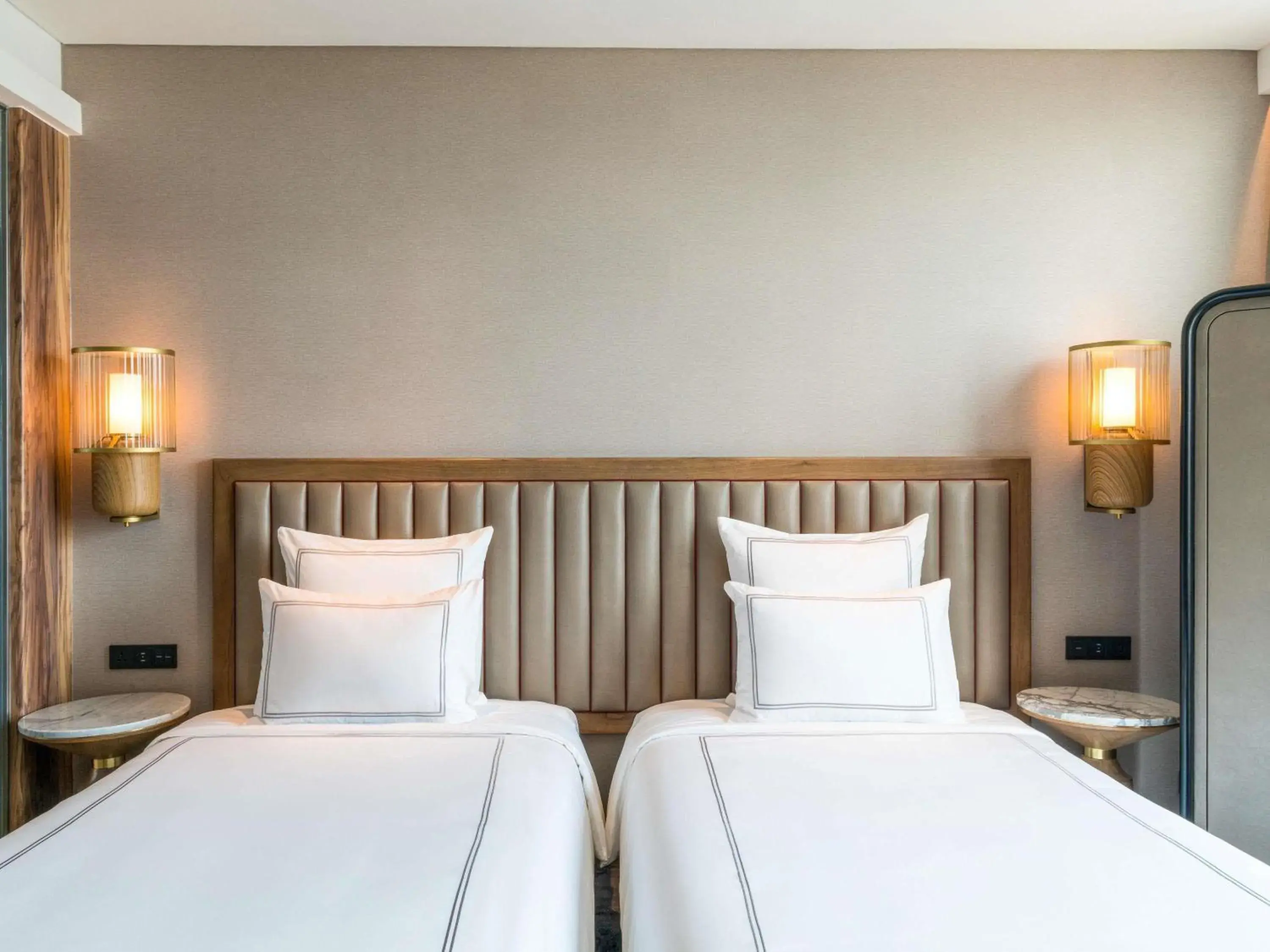 Swiss Advantage Twin Room with Bay View in Swissôtel Jakarta PIK Avenue Swiss Advantage Twin Room with Bay View in Swissôtel Jakarta PIK Avenue