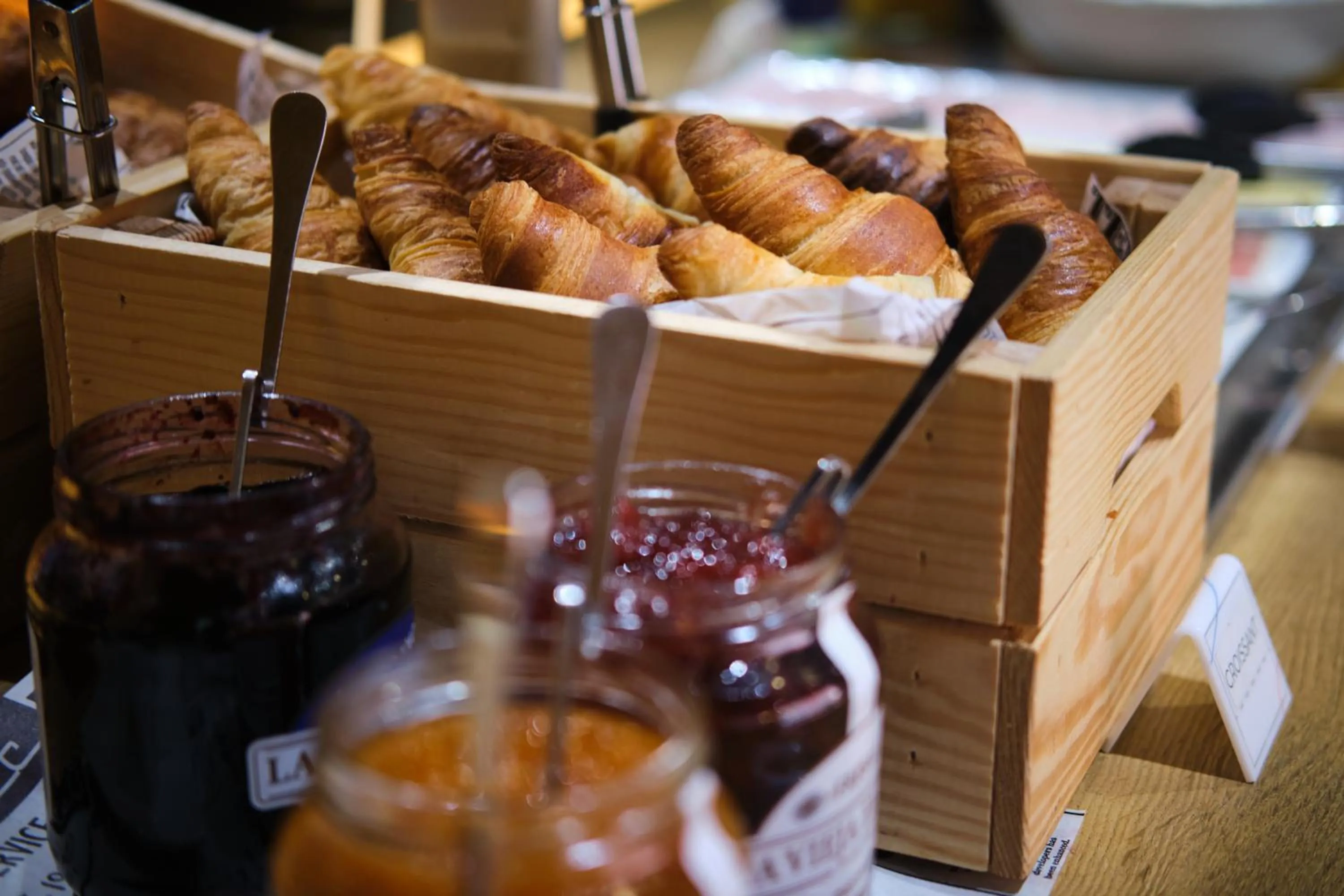 Buffet breakfast in Ibis Budget Bilbao City