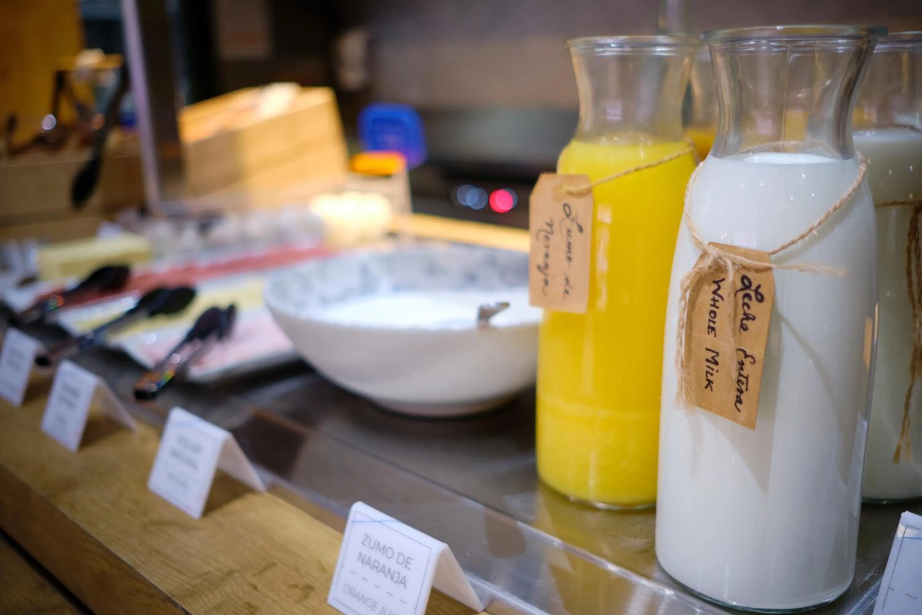 Buffet breakfast in Ibis Budget Bilbao City