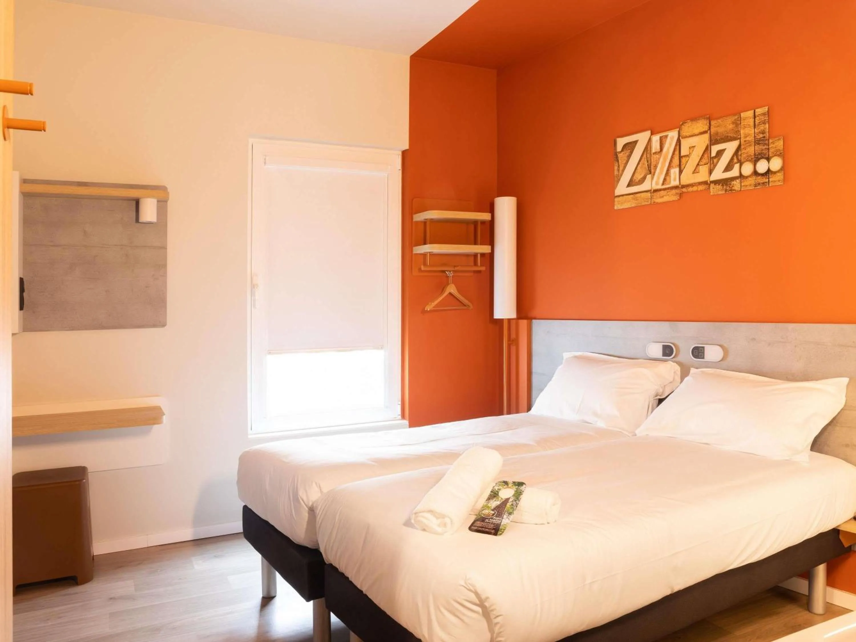Bedroom, Bed in Ibis Budget Bilbao City