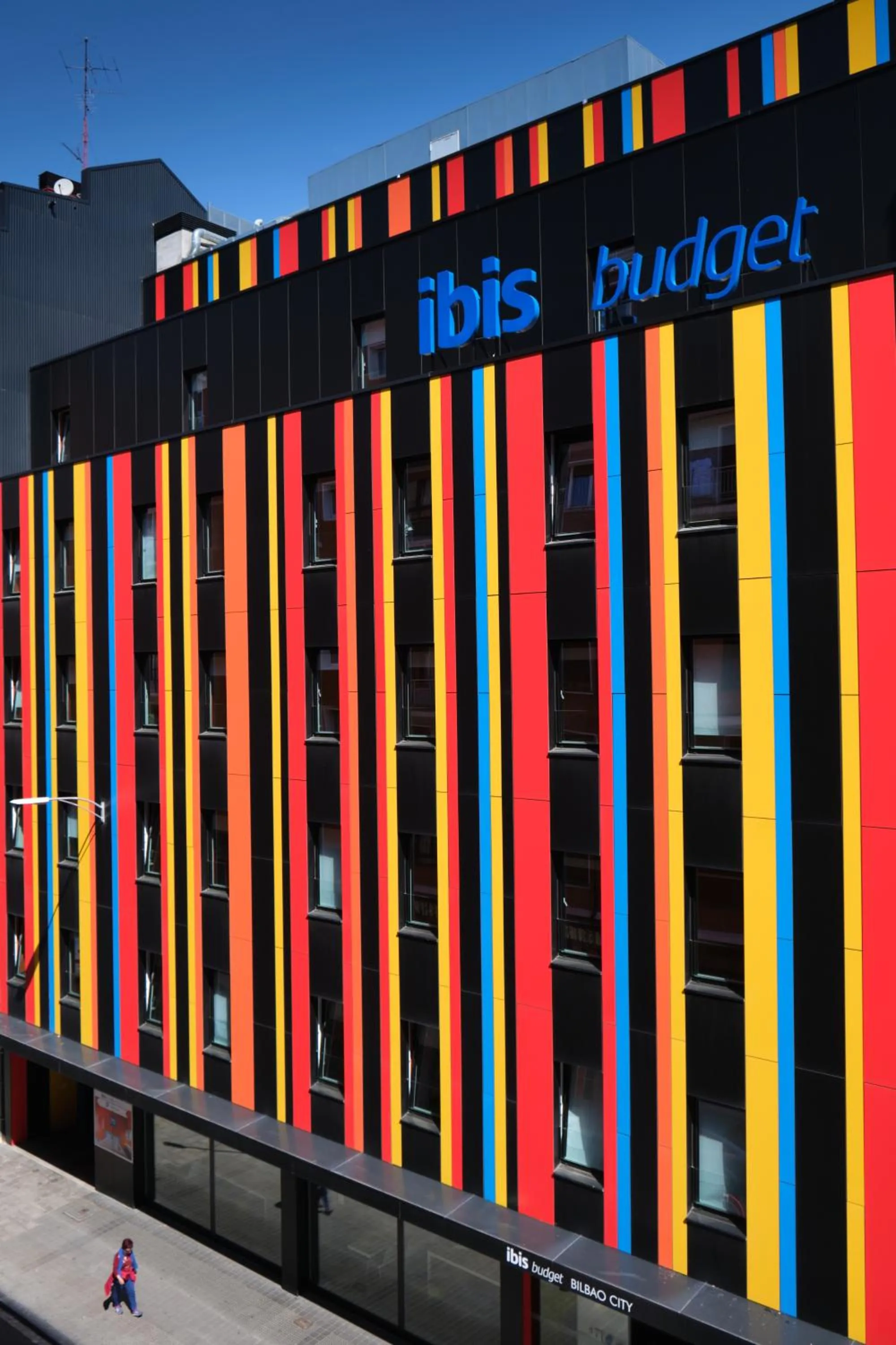 Facade/entrance in Ibis Budget Bilbao City