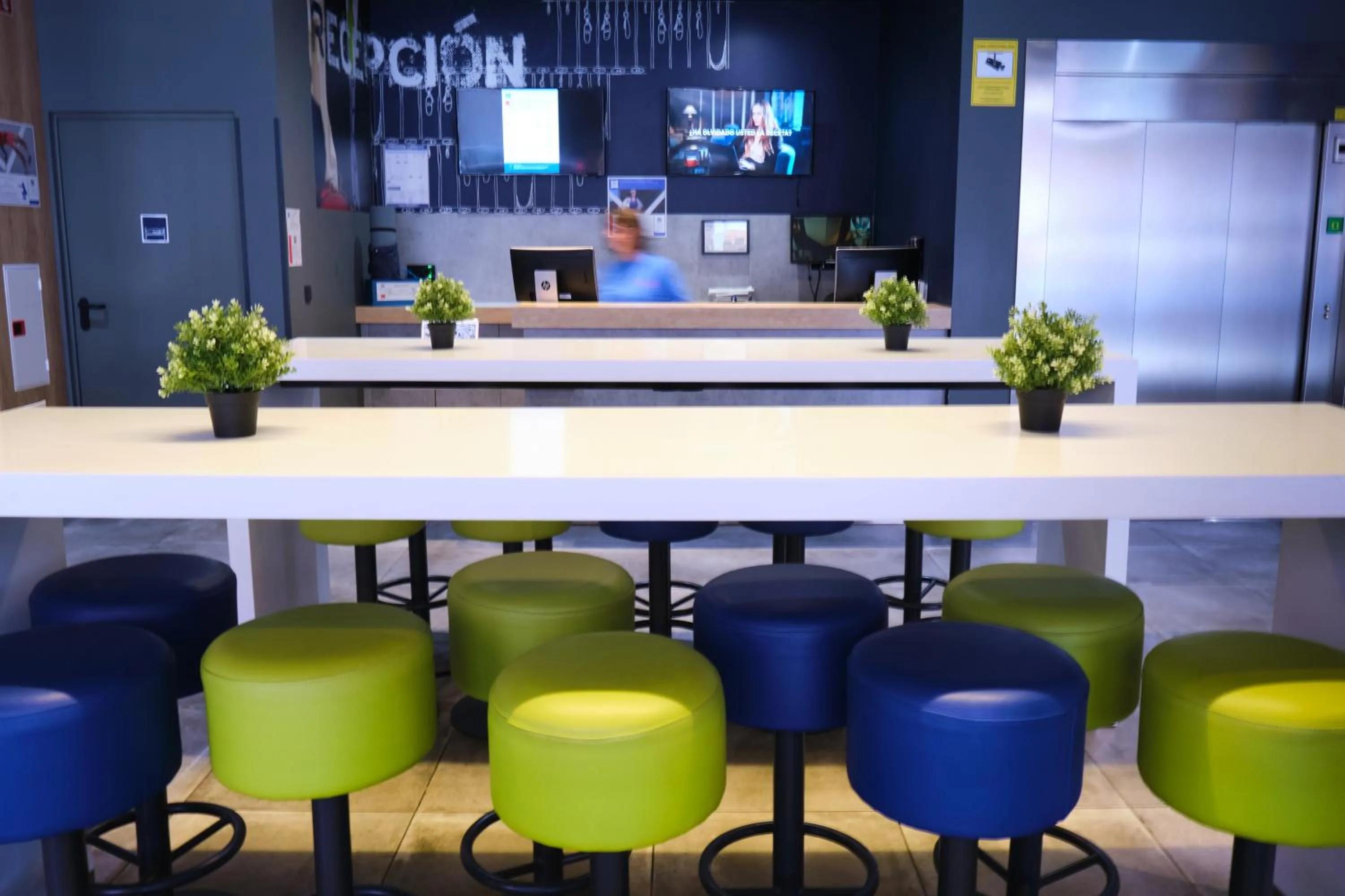 Lobby or reception in Ibis Budget Bilbao City