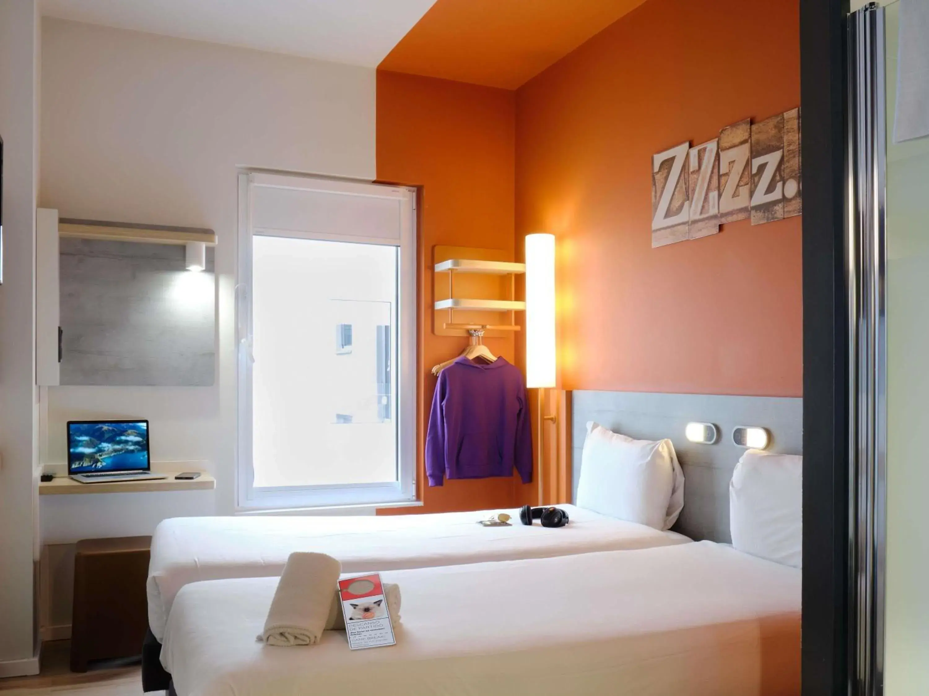 Bedroom, Bed in Ibis Budget Bilbao City Bedroom, Bed in Ibis Budget Bilbao City