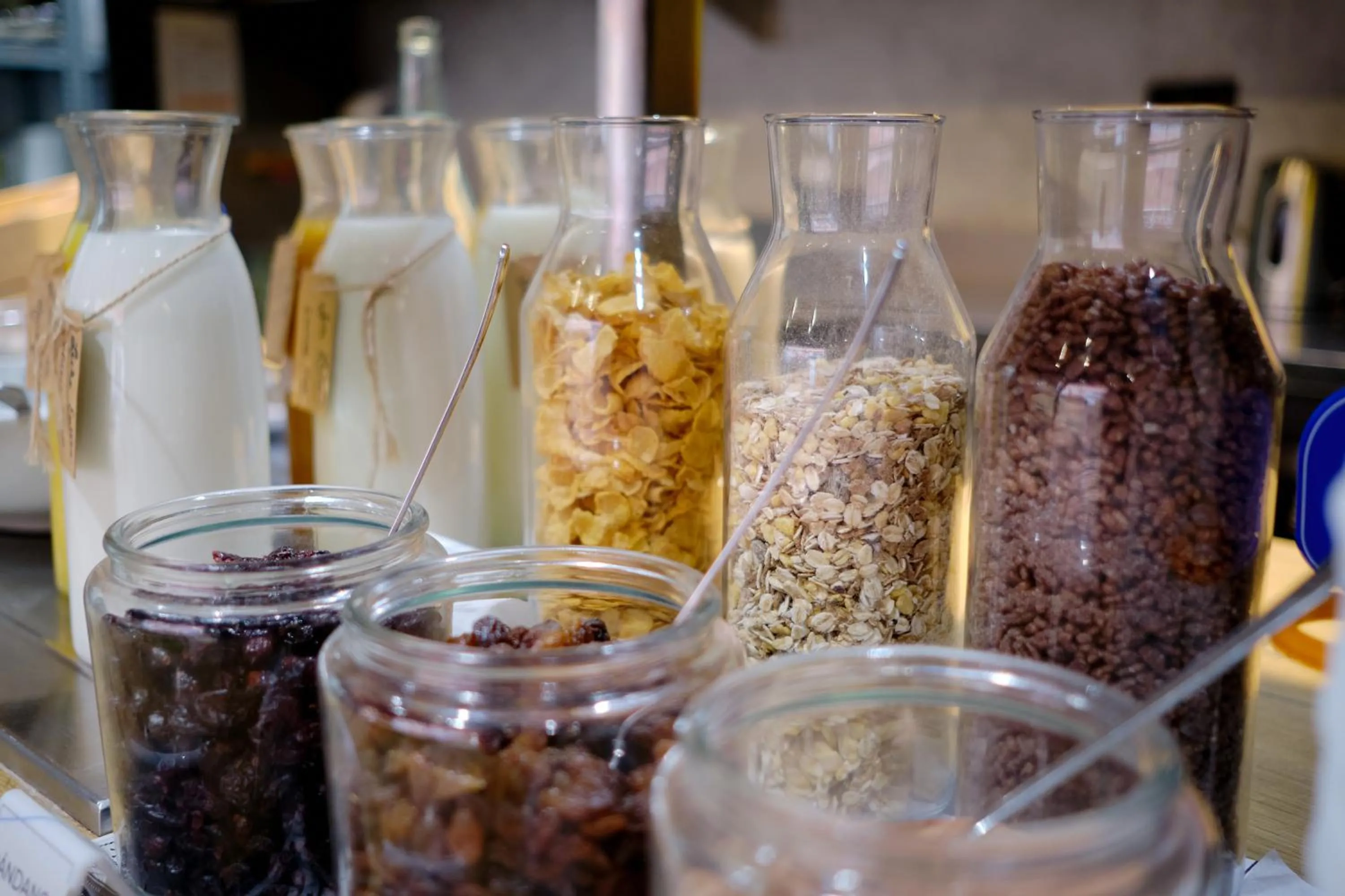 Buffet breakfast in Ibis Budget Bilbao City