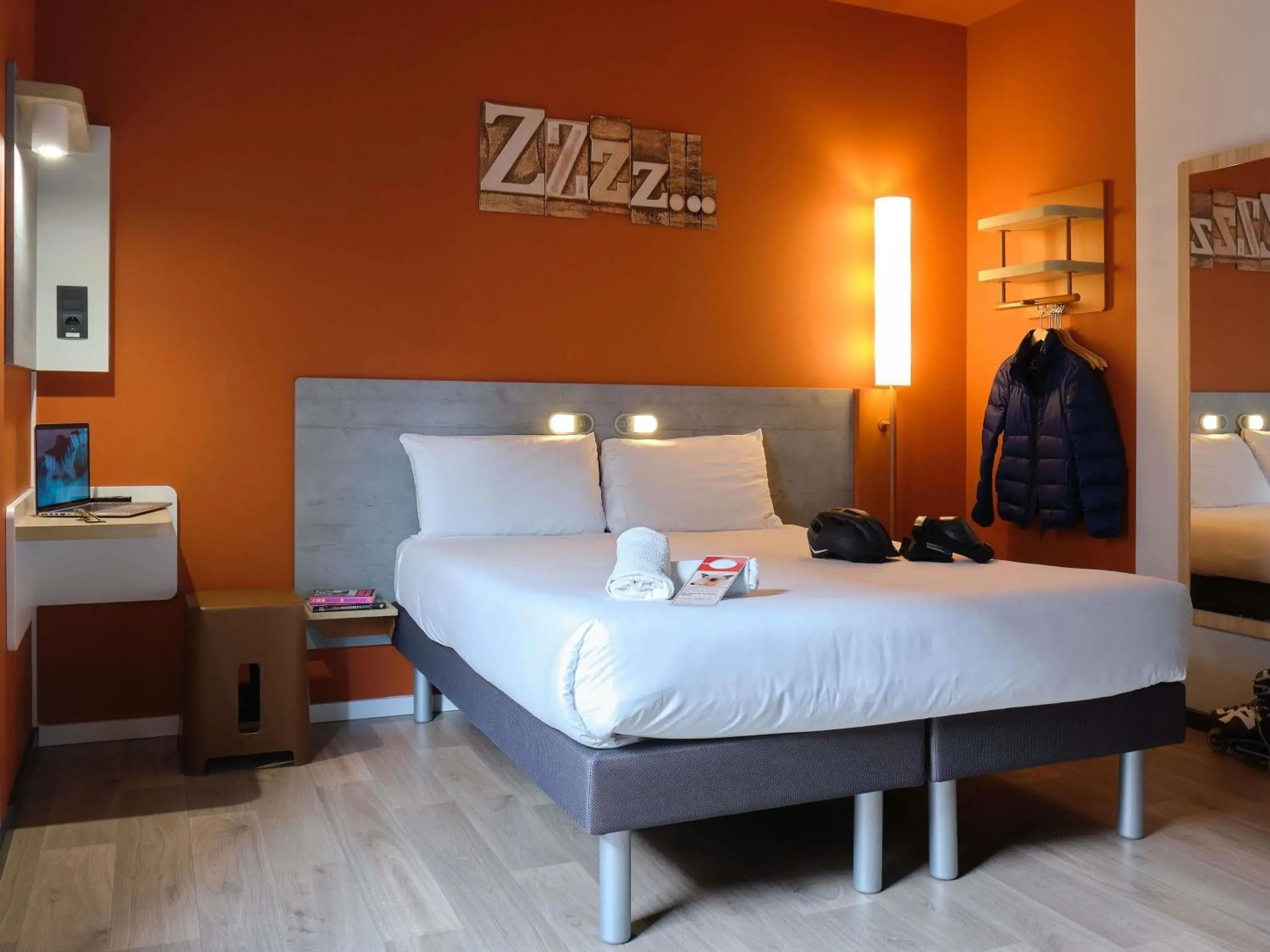 Bedroom, Bed in Ibis Budget Bilbao City Bedroom, Bed in Ibis Budget Bilbao City