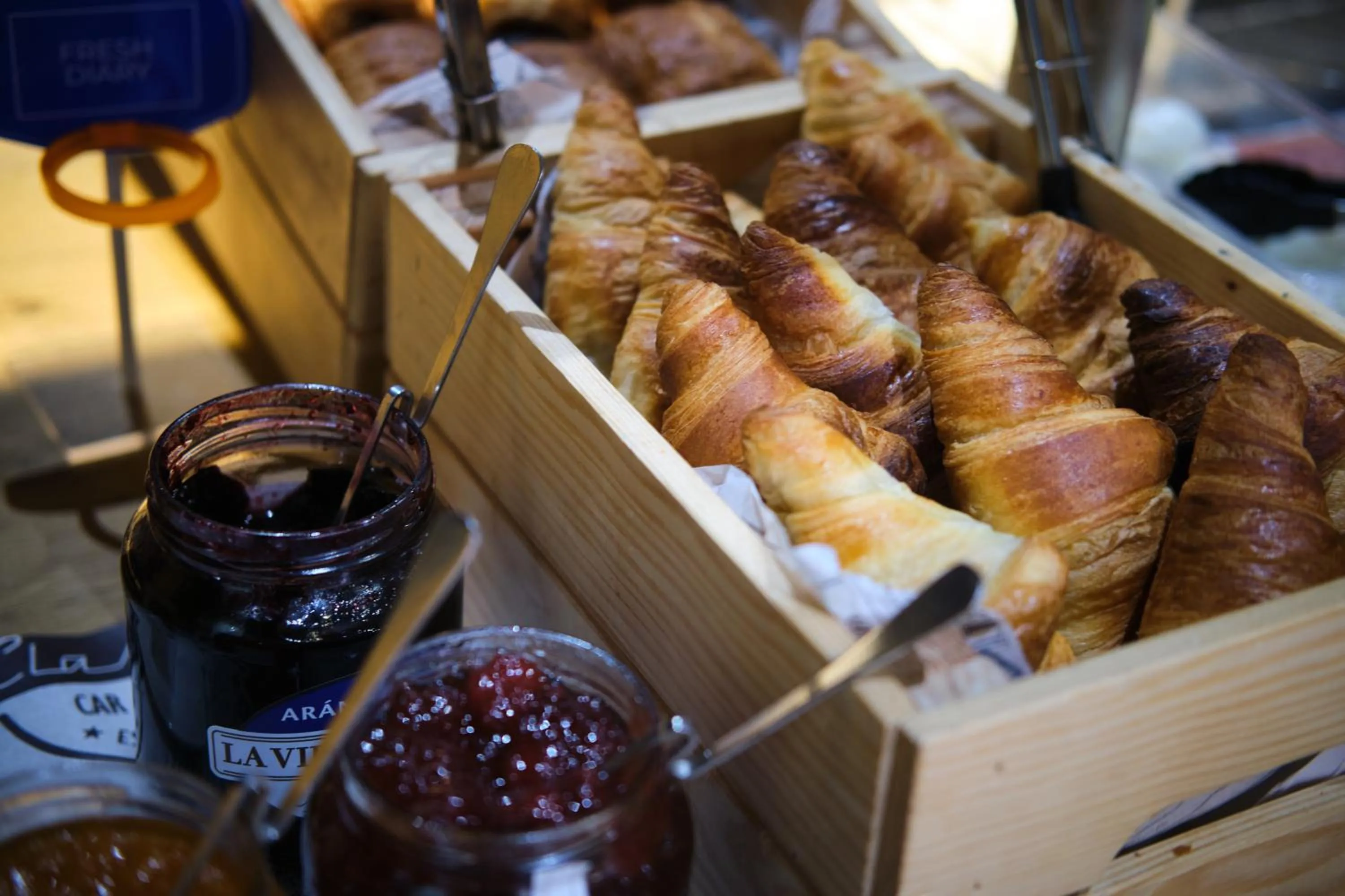 Buffet breakfast in Ibis Budget Bilbao City