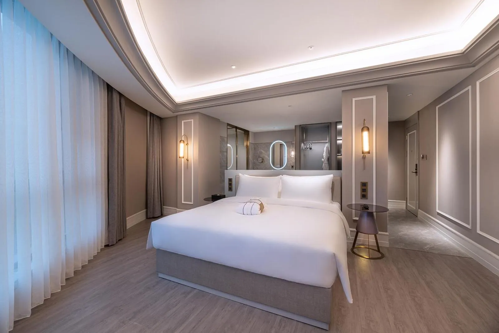 Bed in Mercure Shanghai Xujiahui South