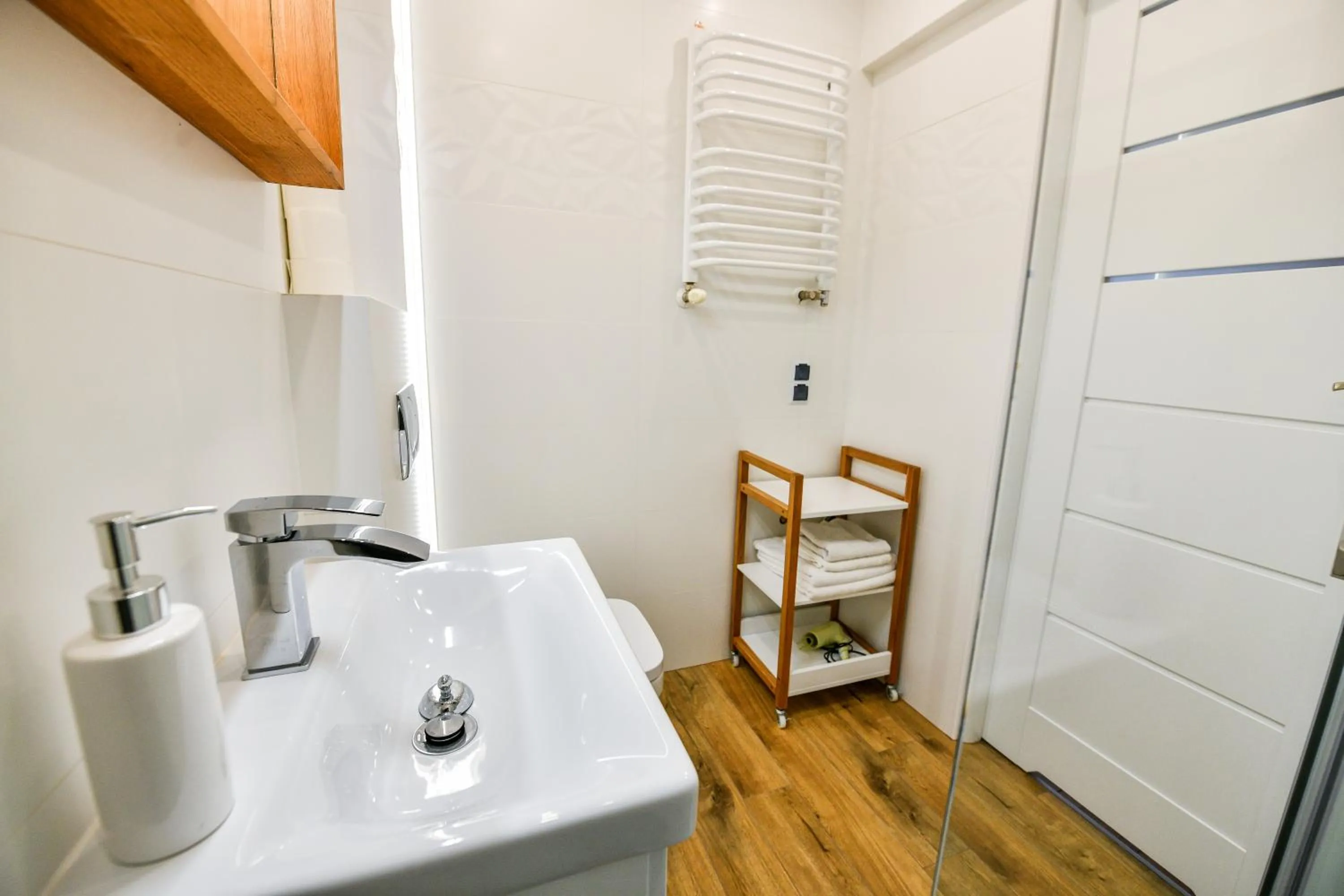 Bathroom in RentPlanet - Apartamenty Bulwary Słowackiego