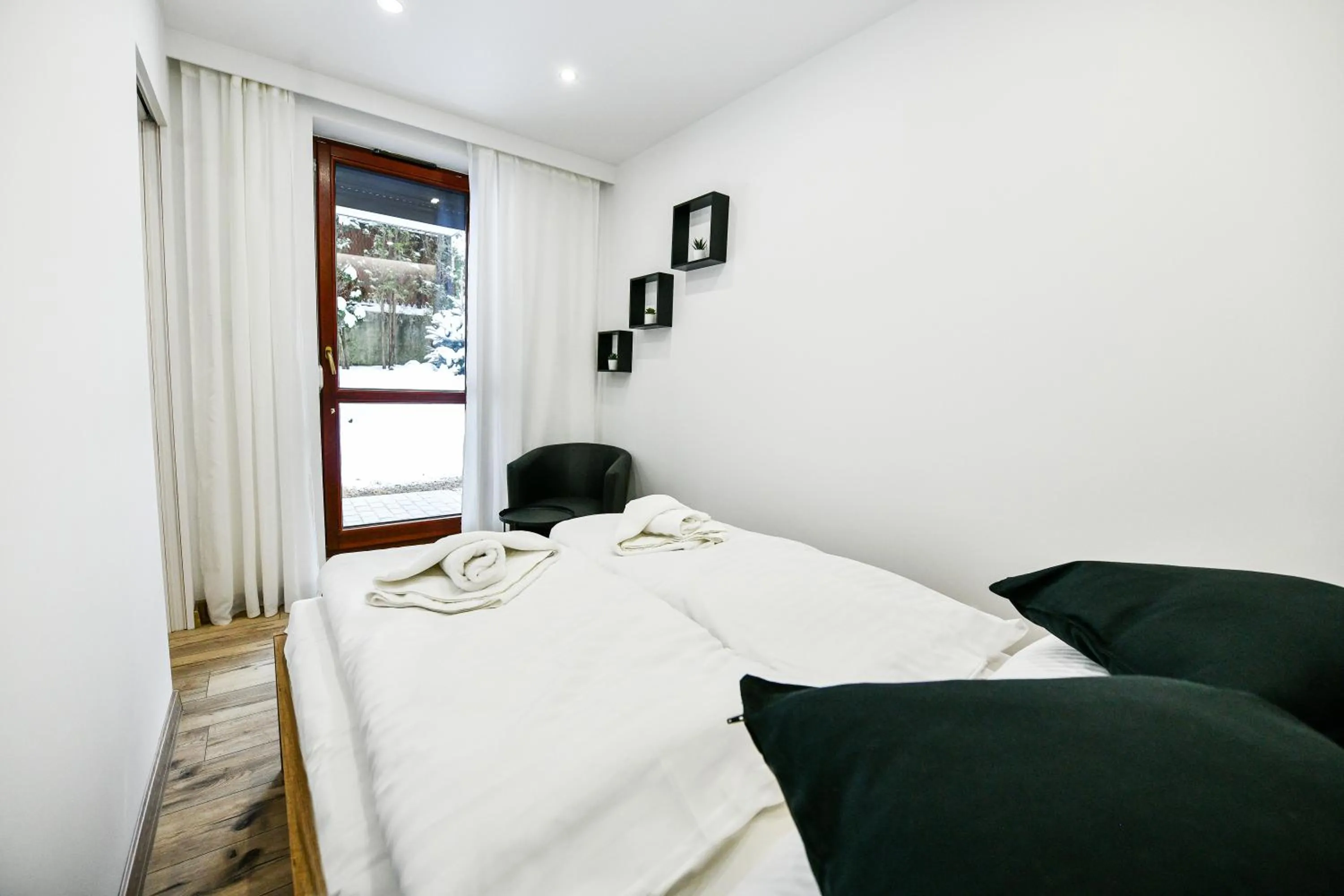 Bed in RentPlanet - Apartamenty Bulwary Słowackiego