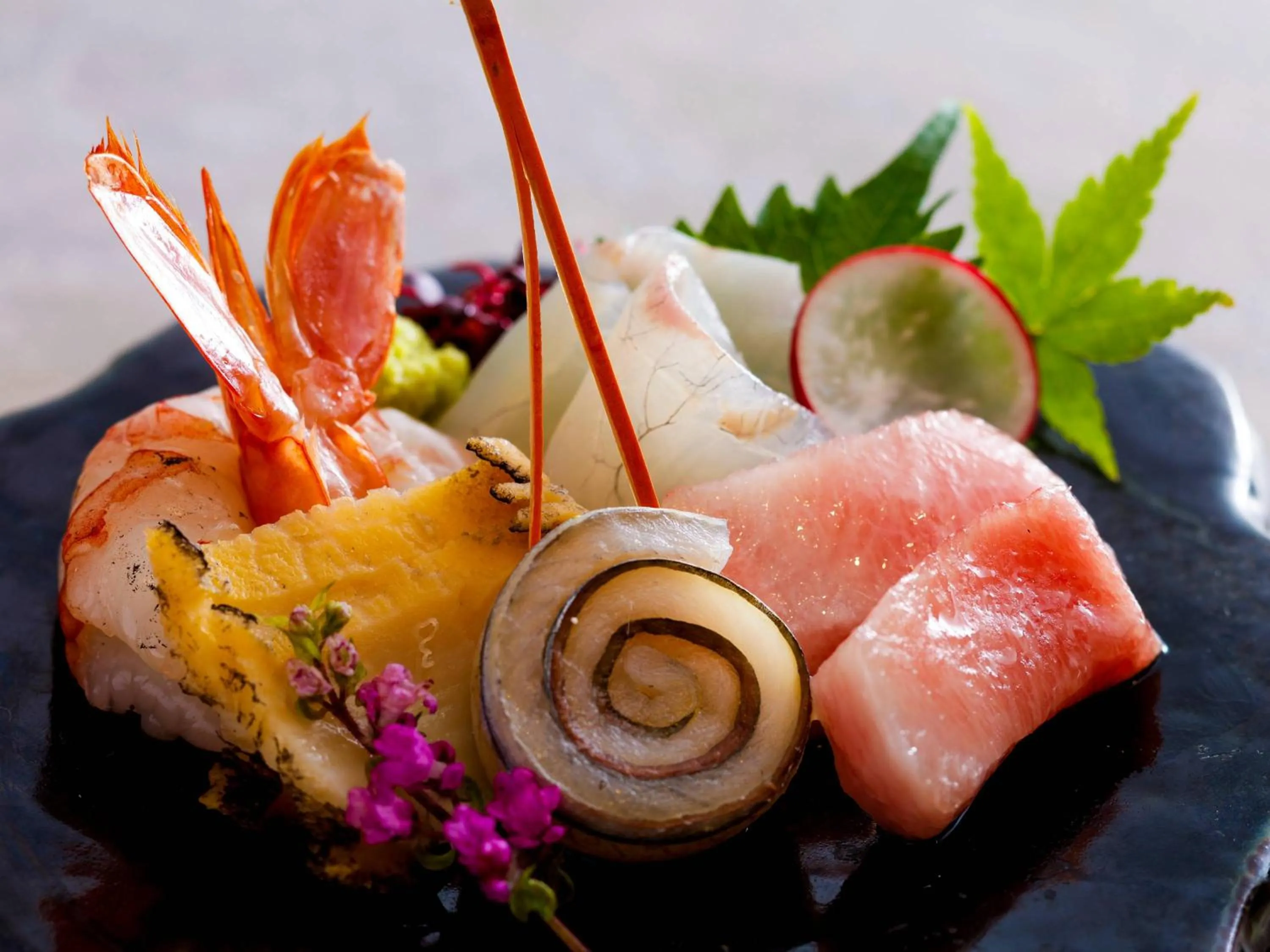 Dinner in KAMENOI HOTEL Toba