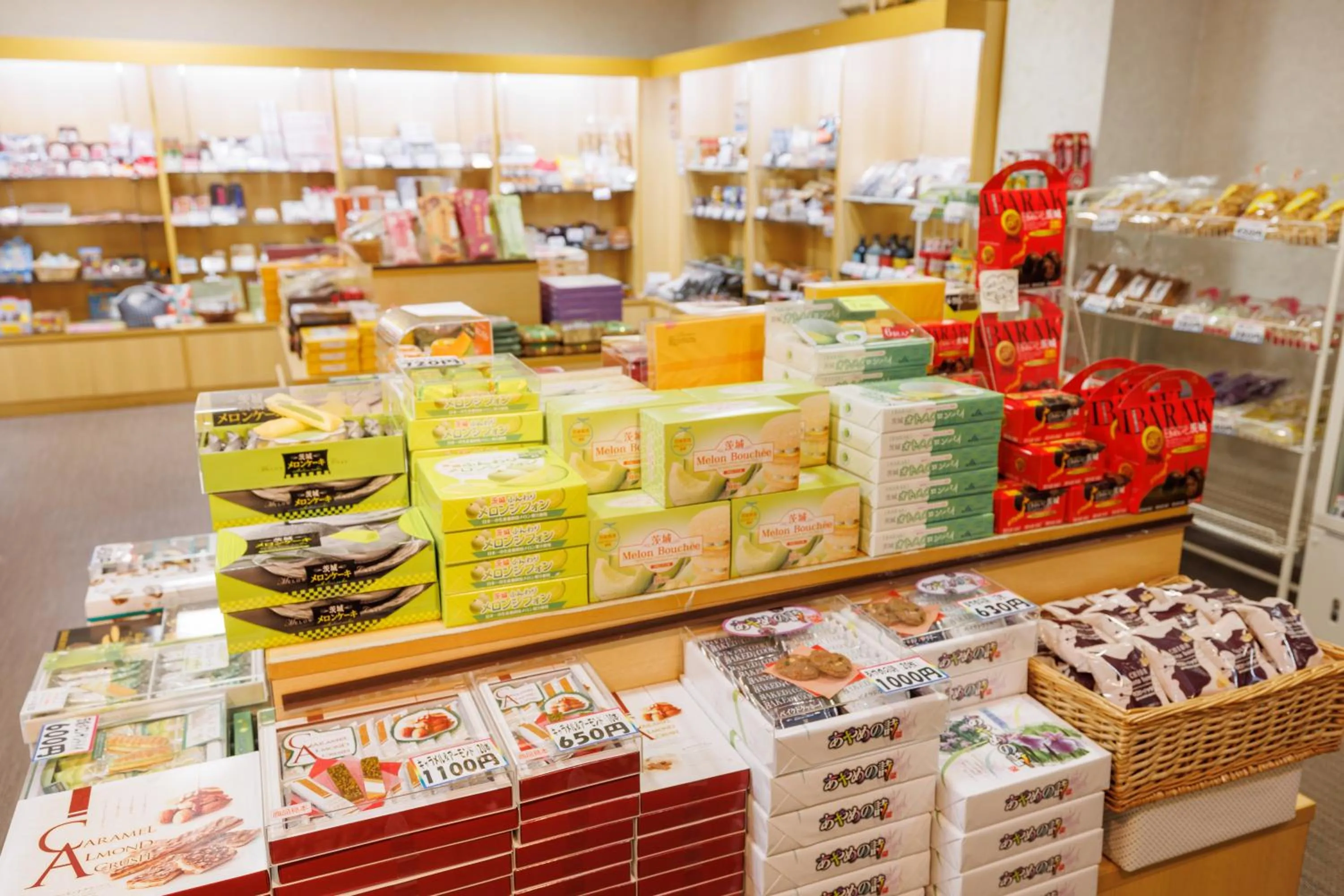 On-site shops in KAMENOI HOTEL Itako