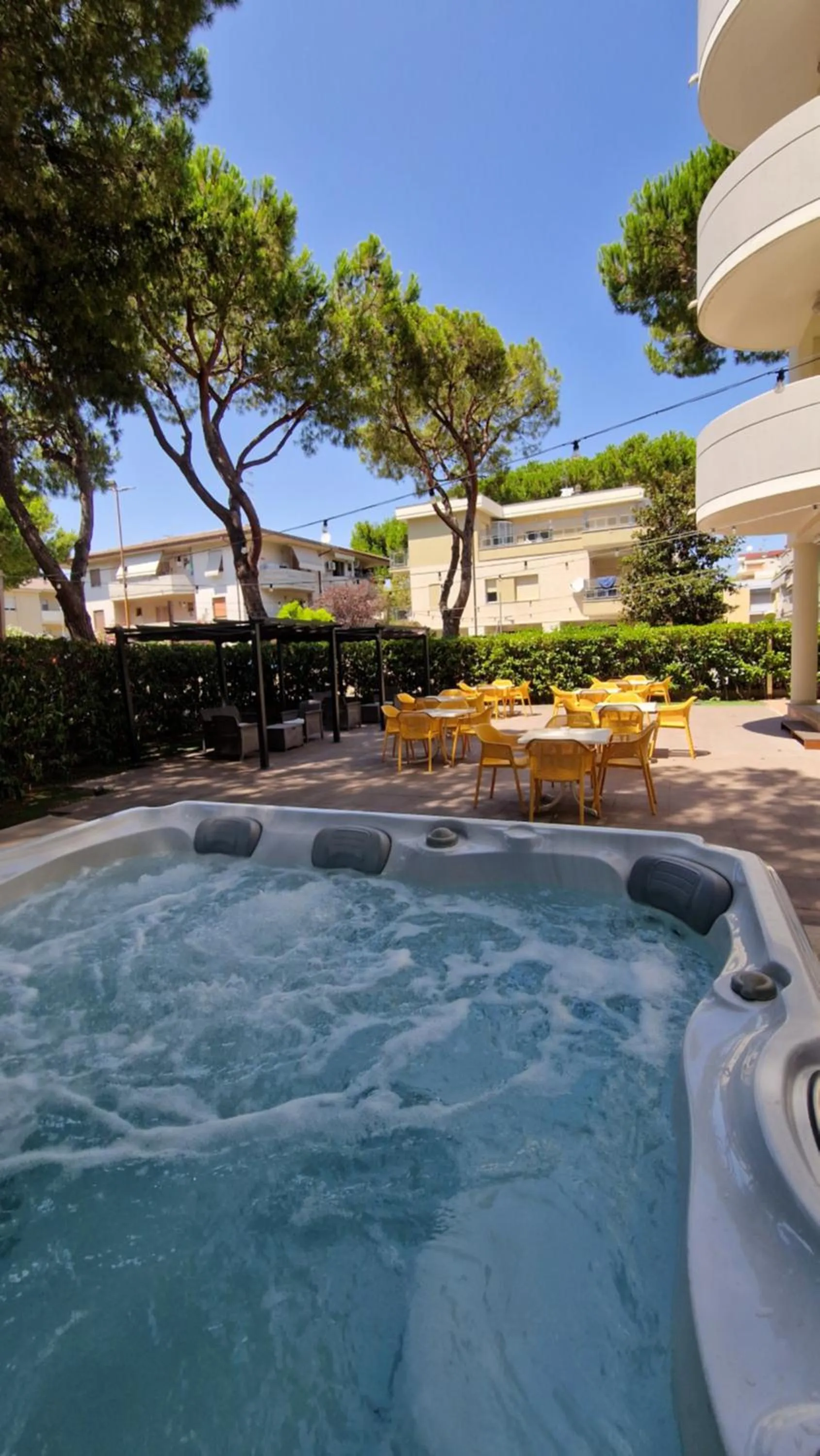 Hot Tub in Hotel Marebello
