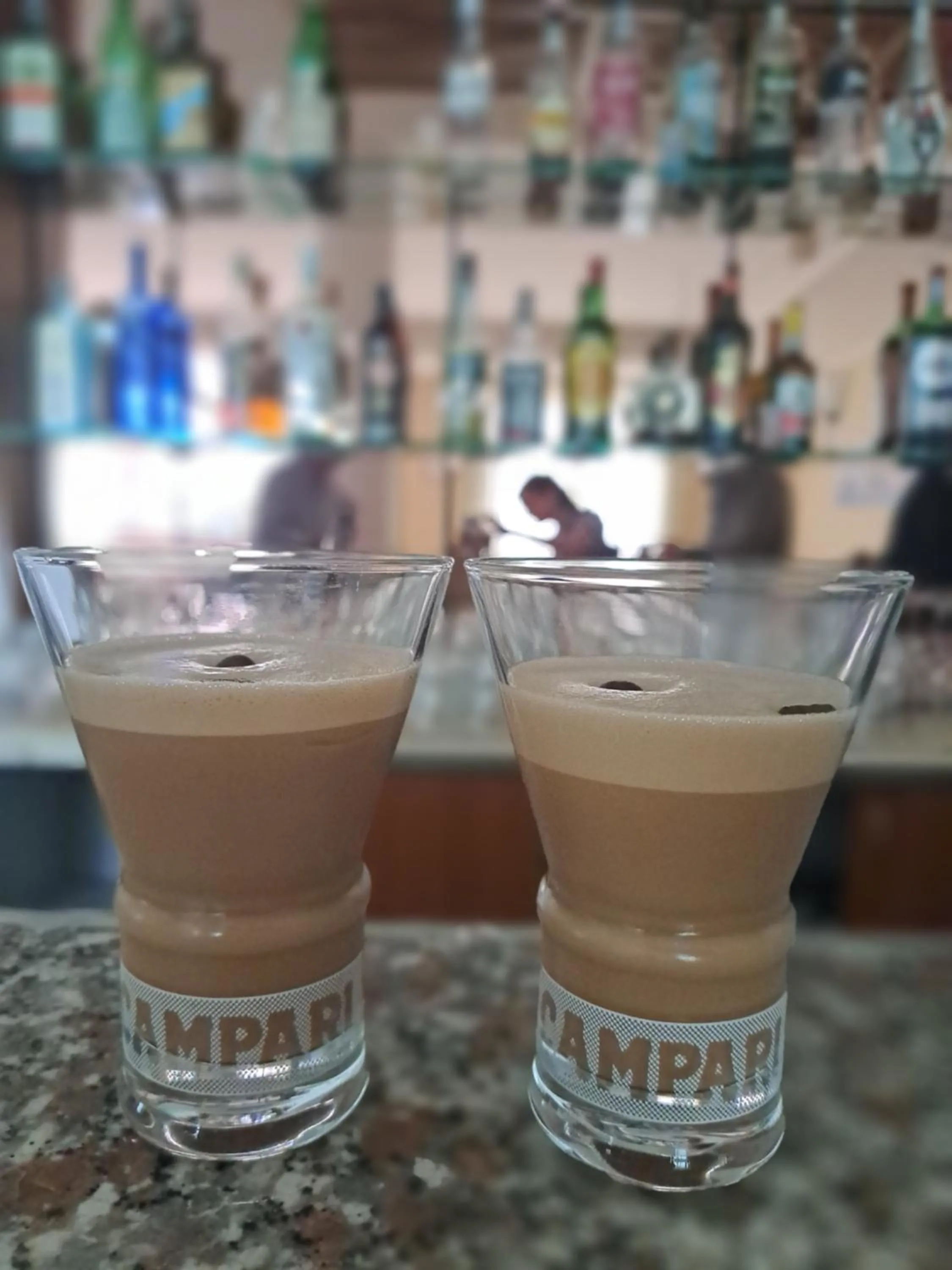Lounge or bar in Hotel Marebello