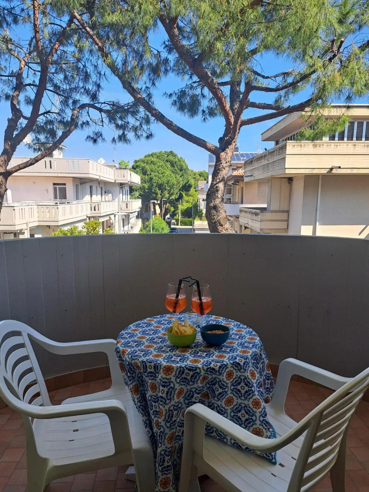Balcony/Terrace in Hotel Marebello