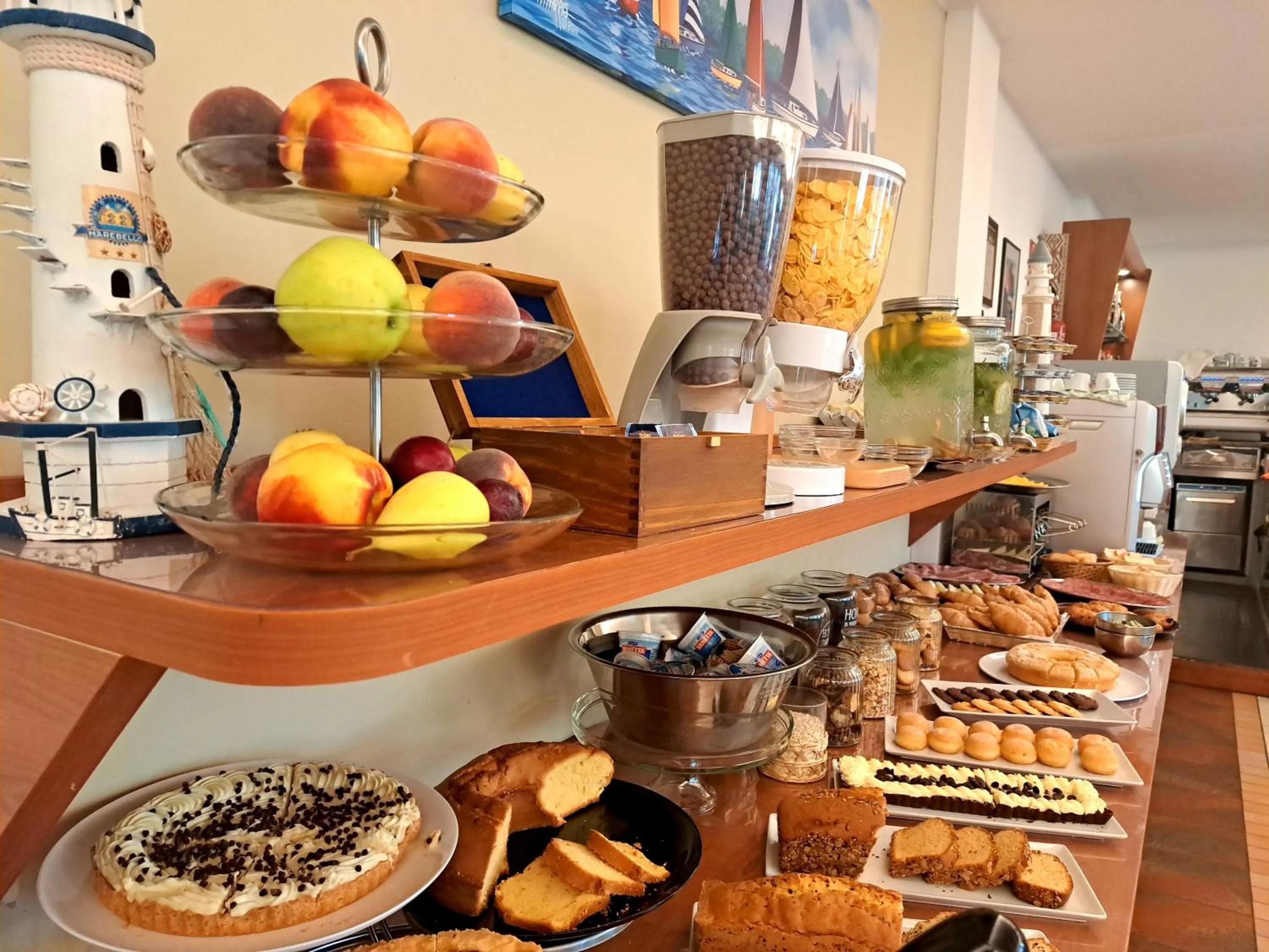 Breakfast in Hotel Marebello