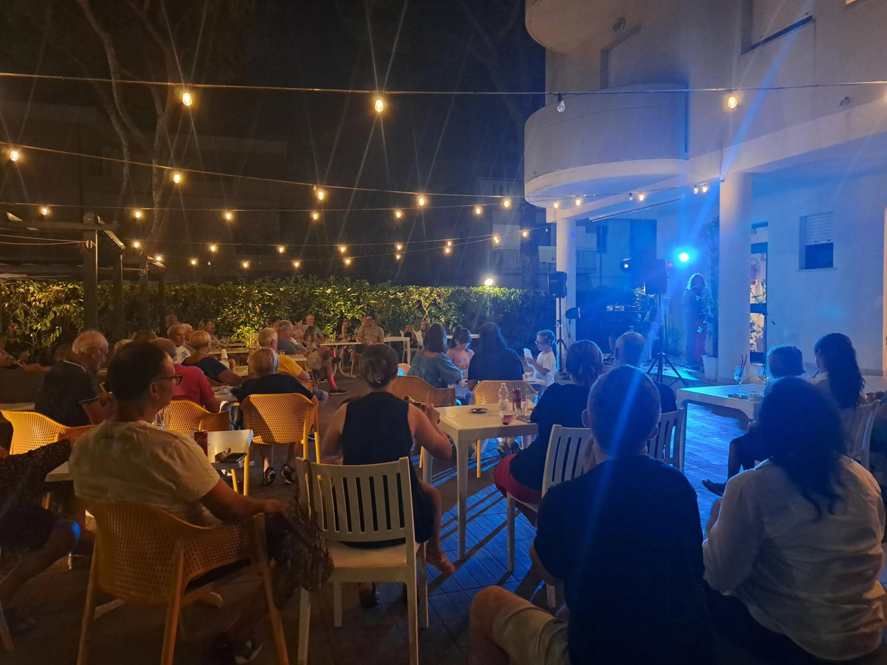 Evening entertainment in Hotel Marebello
